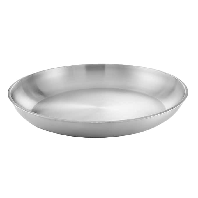 American Metalcraft SEA18 17-3/4" Round Aluminum Seafood Tray