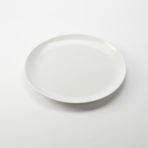 American Metalcraft MTP14 14" Round White Melamine Plate