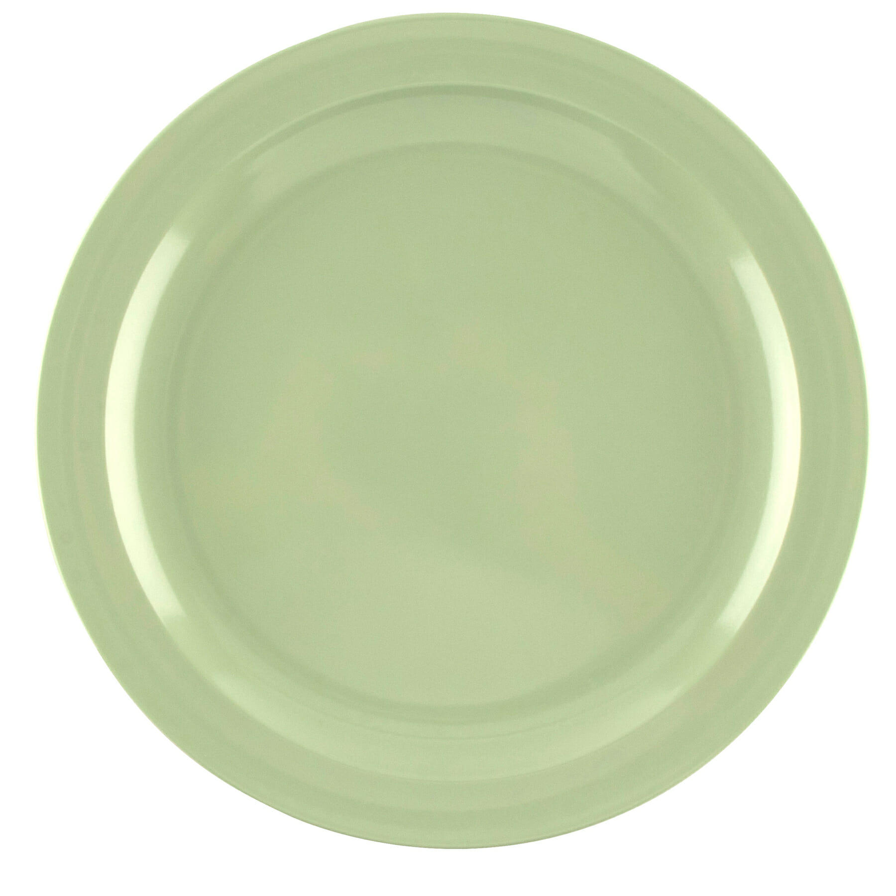 G.E.T. Enterprises DP-510-G Supermel 10-1/4" Round Green Melamine Plate