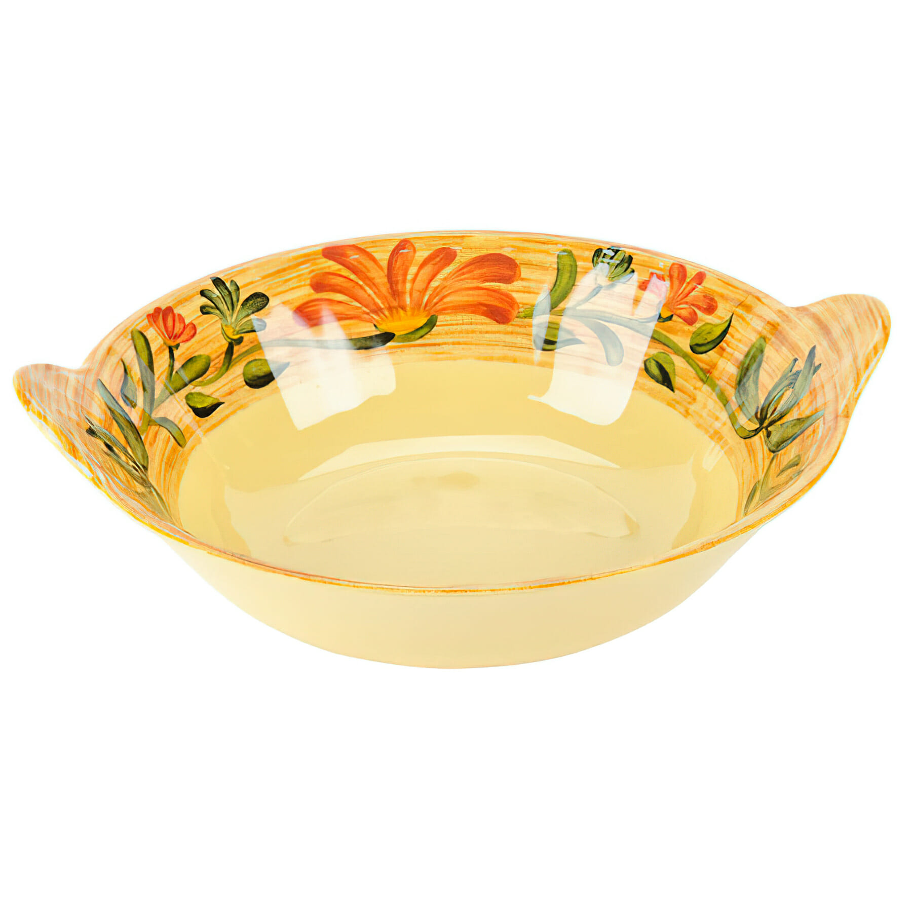 G.E.T. Enterprises ML-117-VN Venetian 32 oz. Round Patterned Melamine Bowl