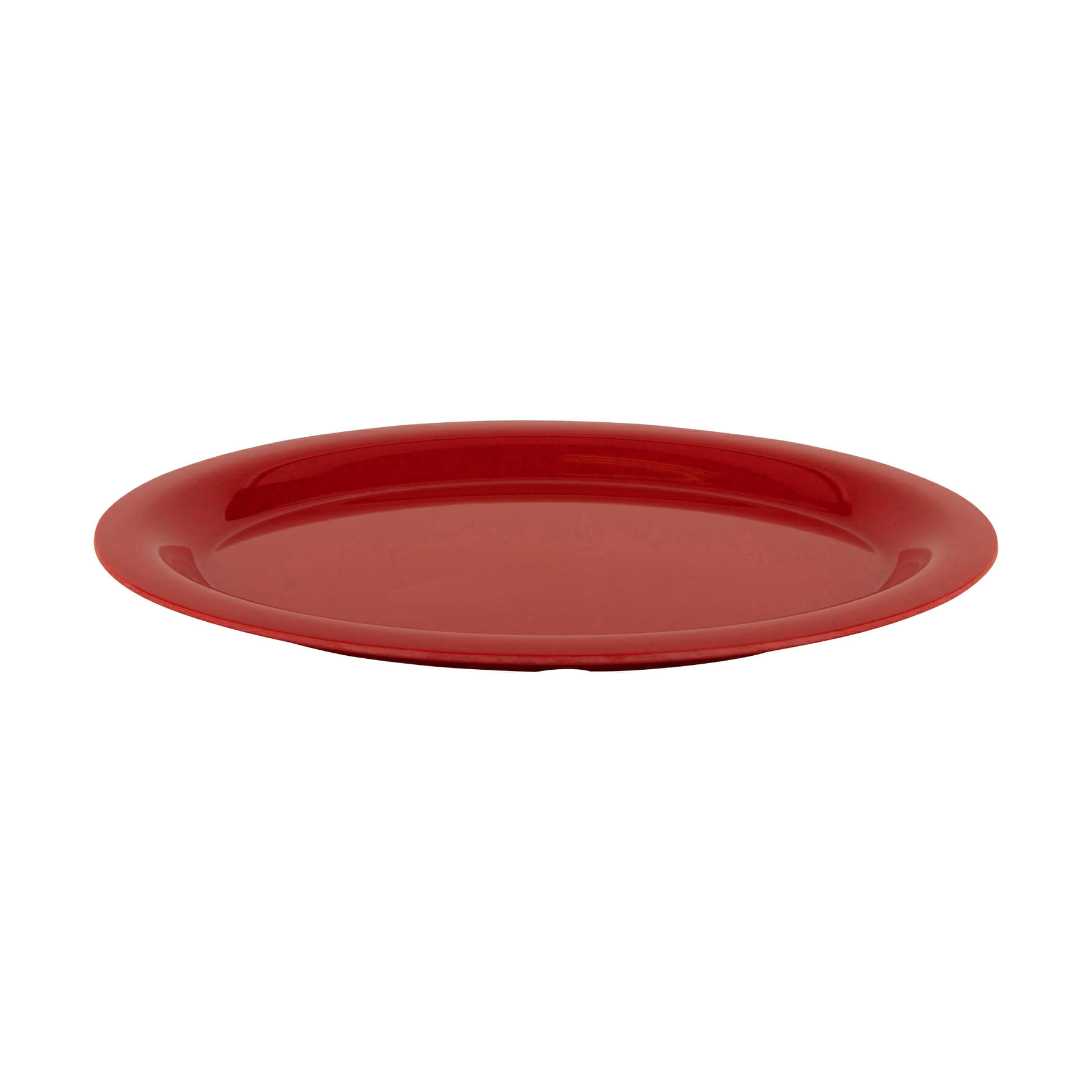 G.E.T. Enterprises OP-135-RSP Red Sensation 13-3/8" Oval Red Melamine Platter