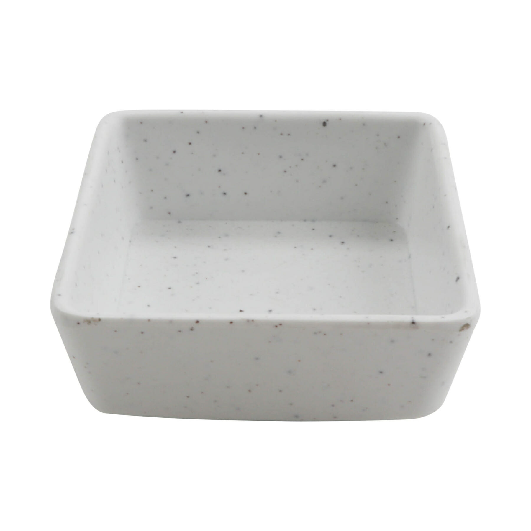 G.E.T. Enterprises INF105 Cheforward Infuse 6-3/4 oz. Square Stone Natural Melamine Ramekin