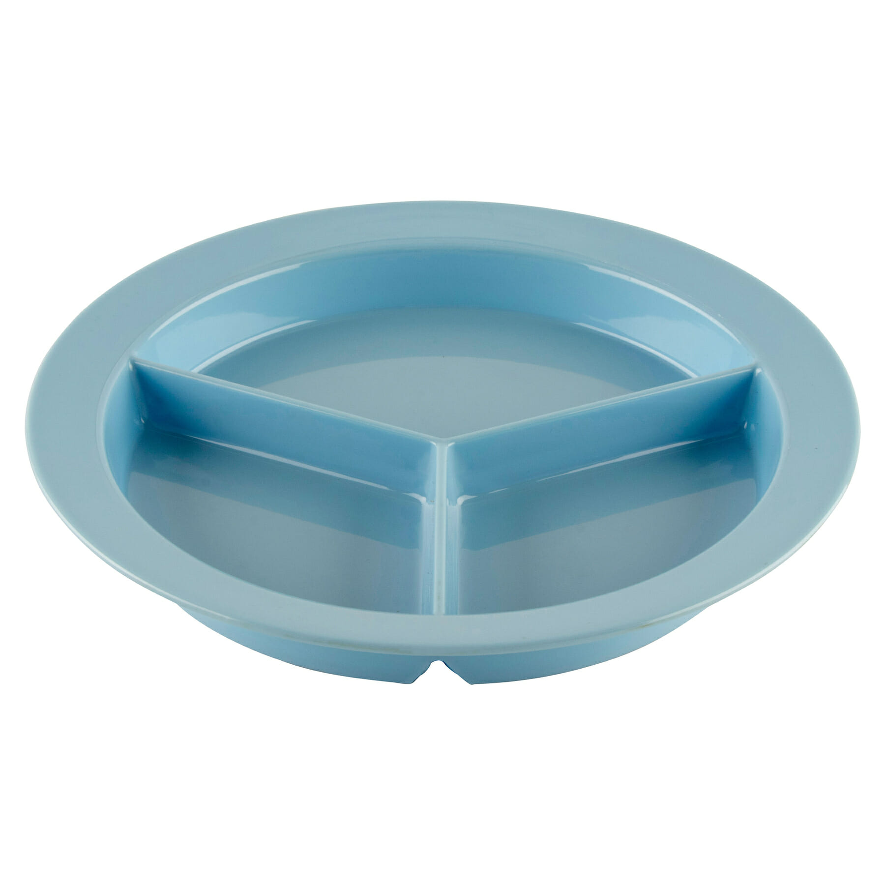 G.E.T. Enterprises P-1530-SB Supermel 9" Round Slate Blue Polycarbonate Plate