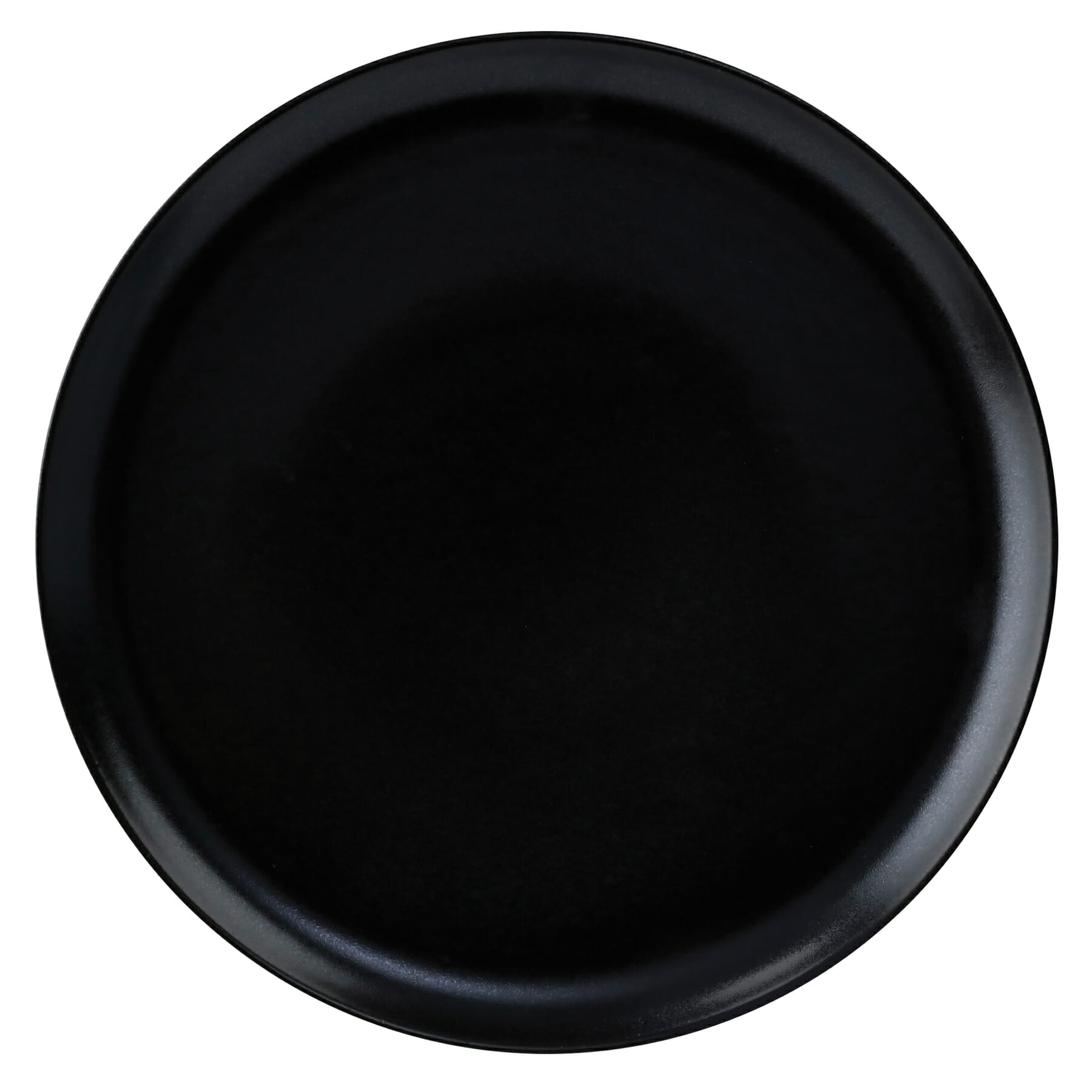 G.E.T. Enterprises PA1941712812 Corona Cosmos Pluto 11-3/16" Round Black Porcelain Plate