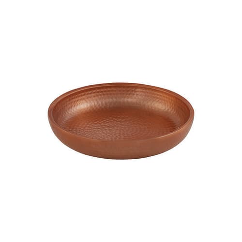 American Metalcraft ADSEAC12 12" Round Double Wall Copper Aluminum Seafood Tray
