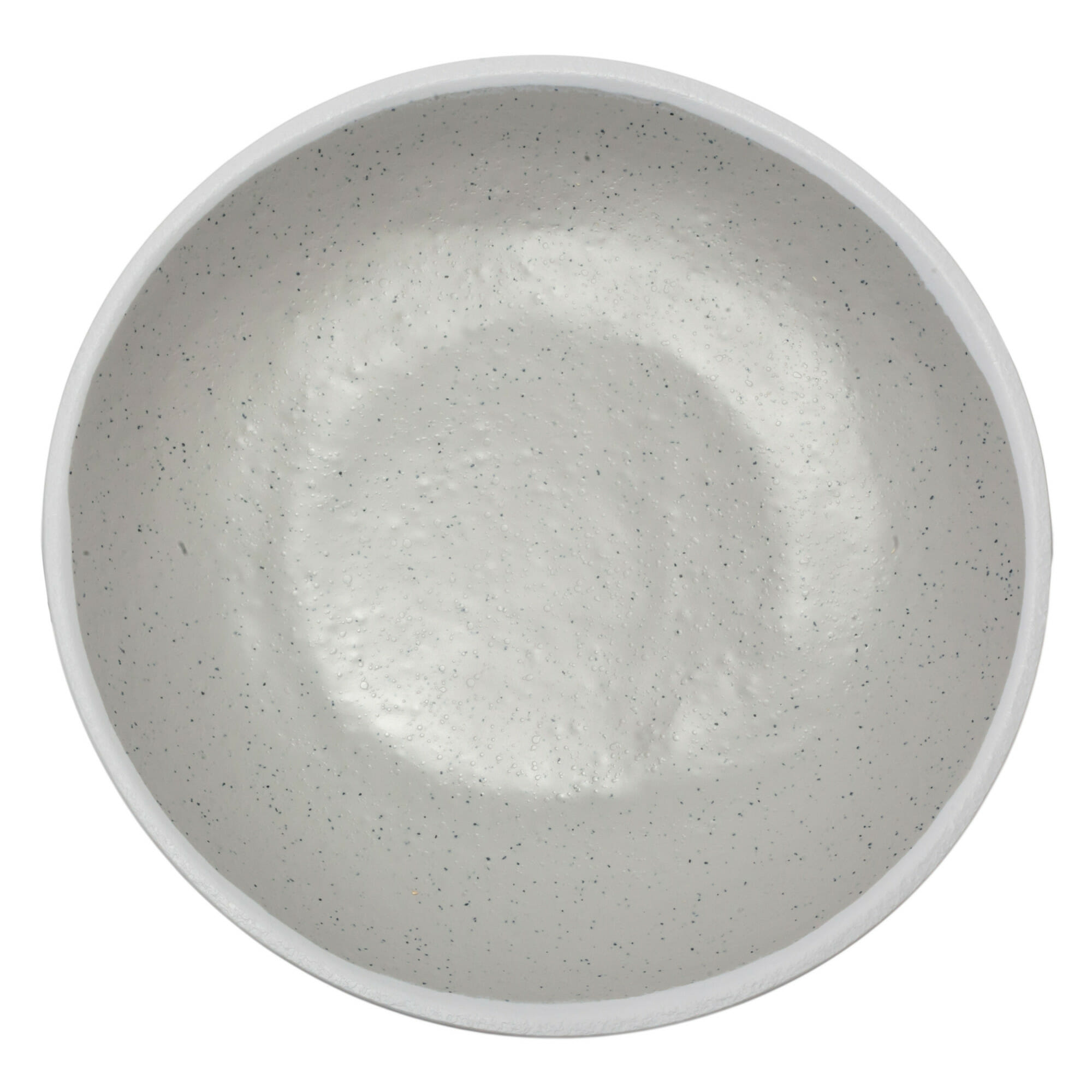 G.E.T. Enterprises P-100-DVG Pottery Market Glazed 10" Round Dove Grey Melamine Plate