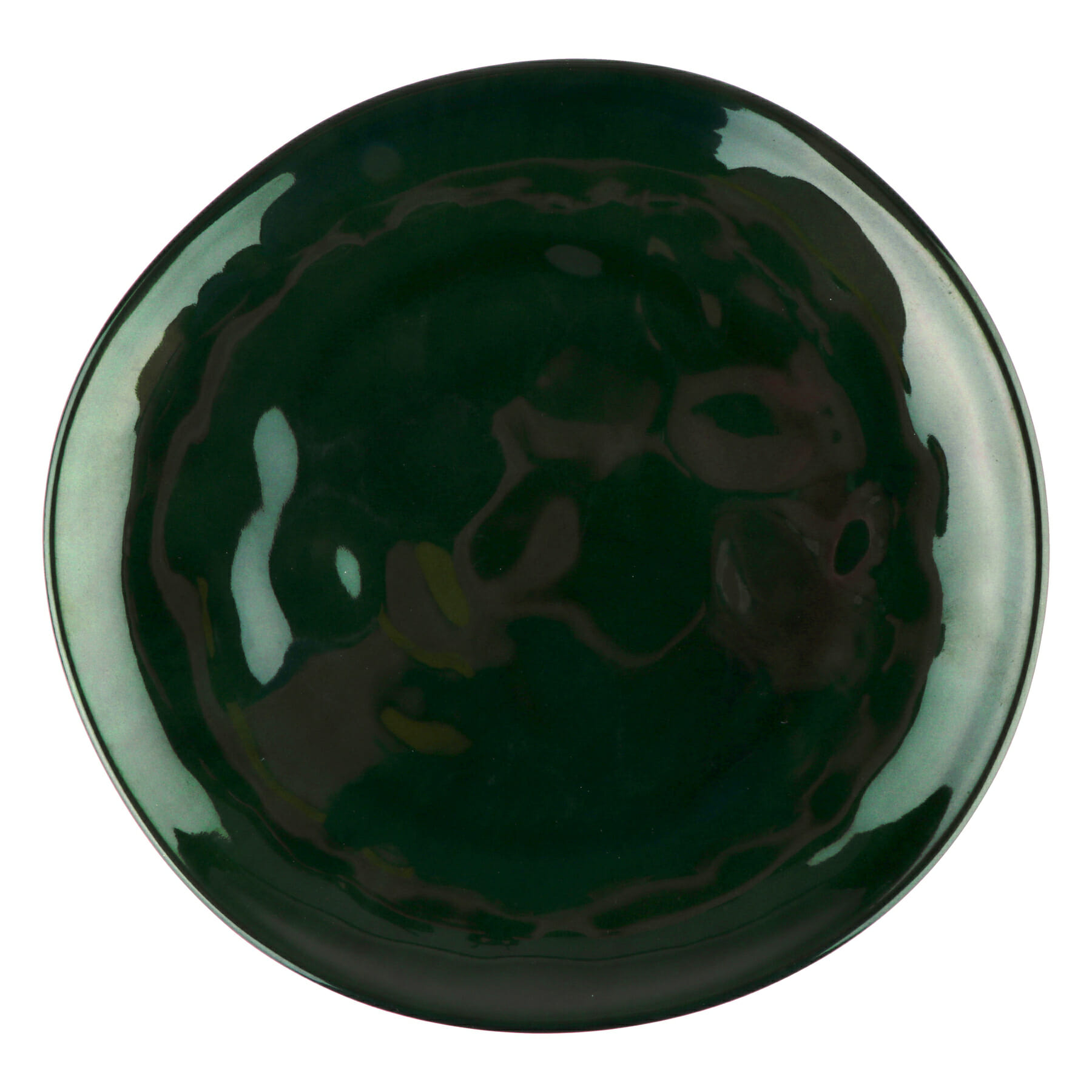 G.E.T. Enterprises CS-10-CSG Cosmo 10-1/2" Round Cosmo Green Melamine Plate