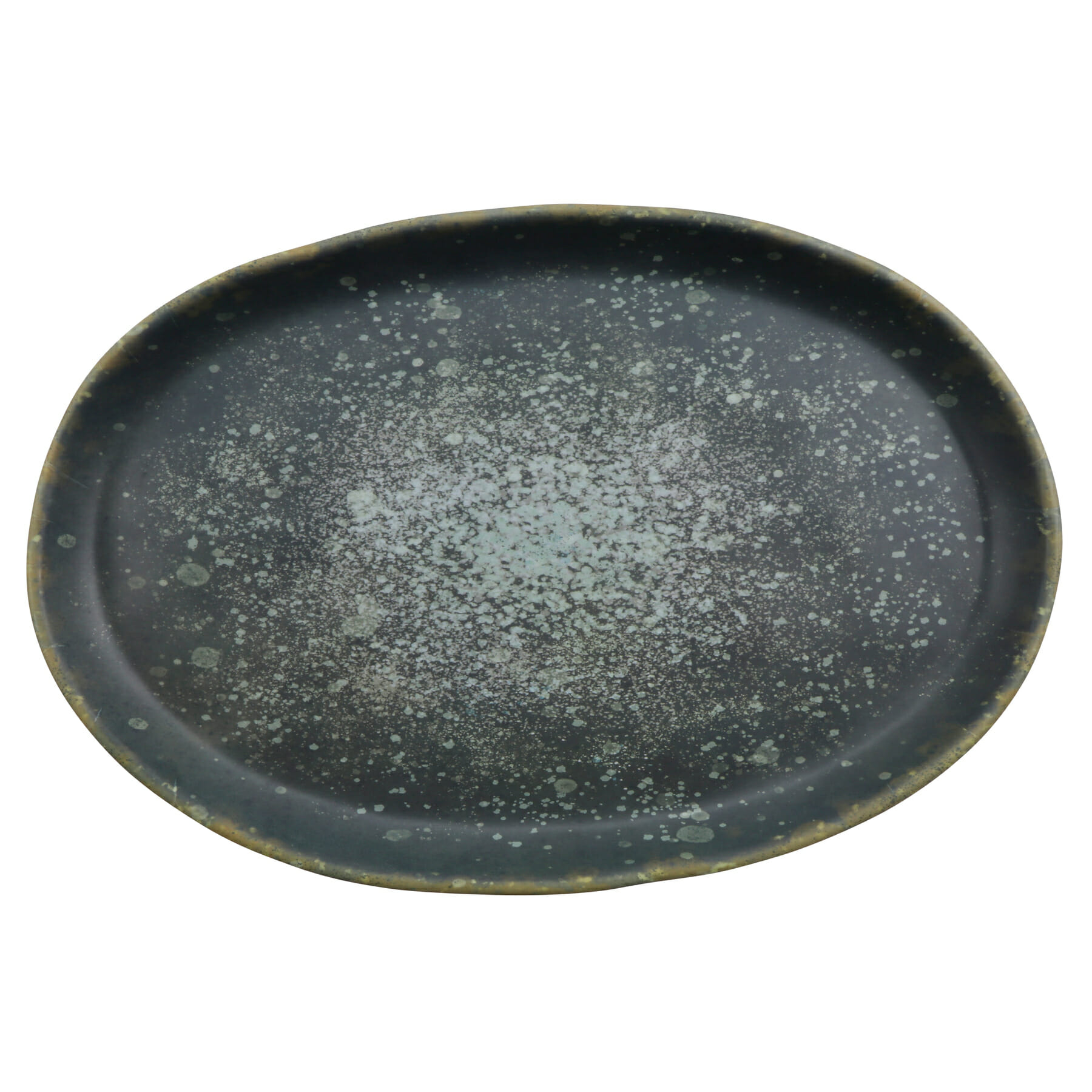 G.E.T. Enterprises 21142-DSK Cheforward Savor 12" Oval Dusk Melamine Plate