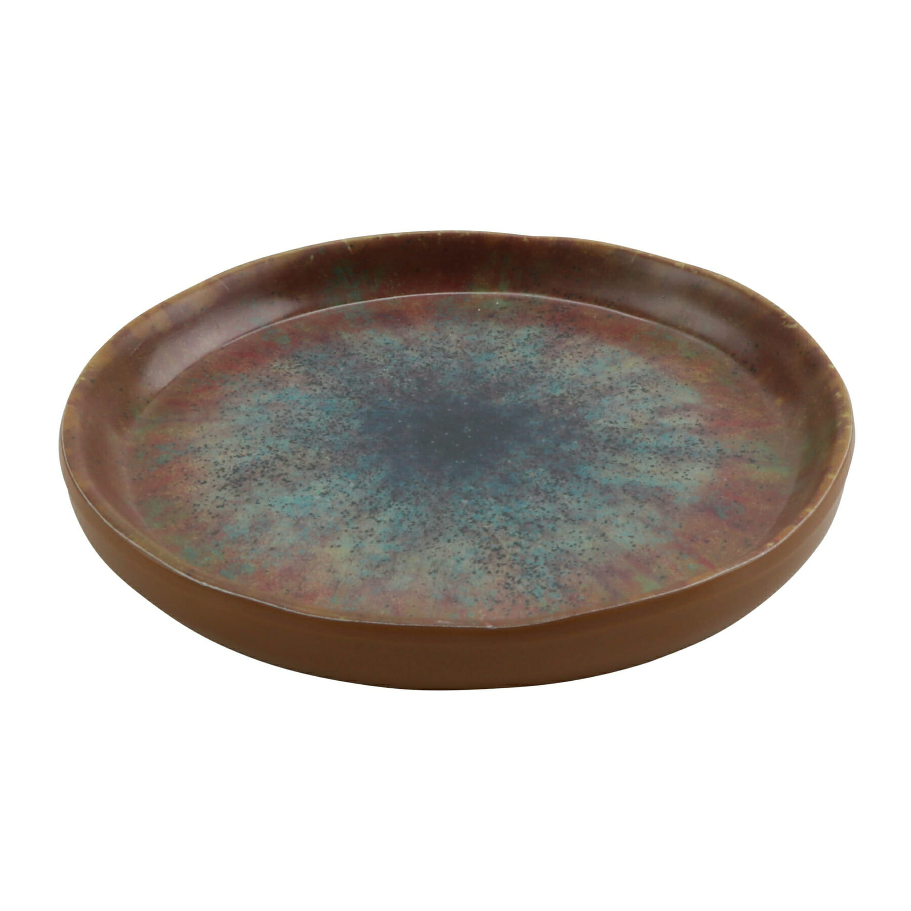 G.E.T. Enterprises 20038-CAI Cheforward Savor 4" Round Clay Azul Iris Melamine Plate
