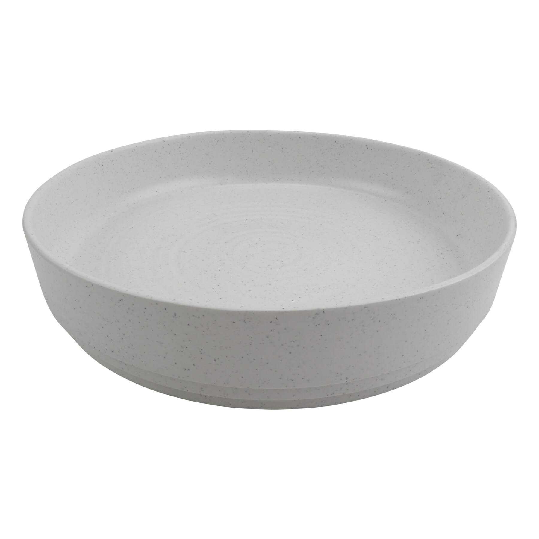 G.E.T. Enterprises INF118 Cheforward Infuse 17.5" Round Stone Natural Melamine Platter