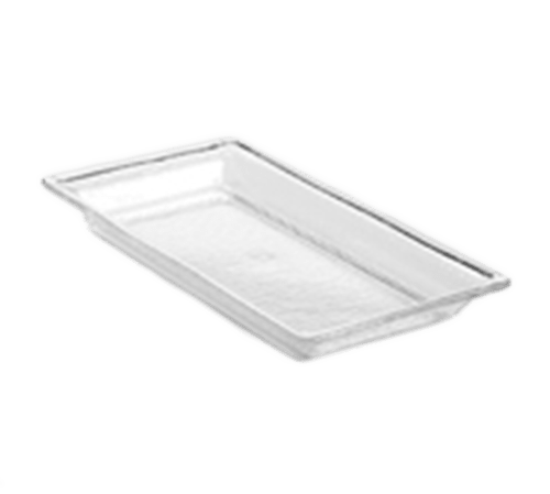 American Metalcraft CRGT21 21"x 13" Clear Styrene Rain Tray