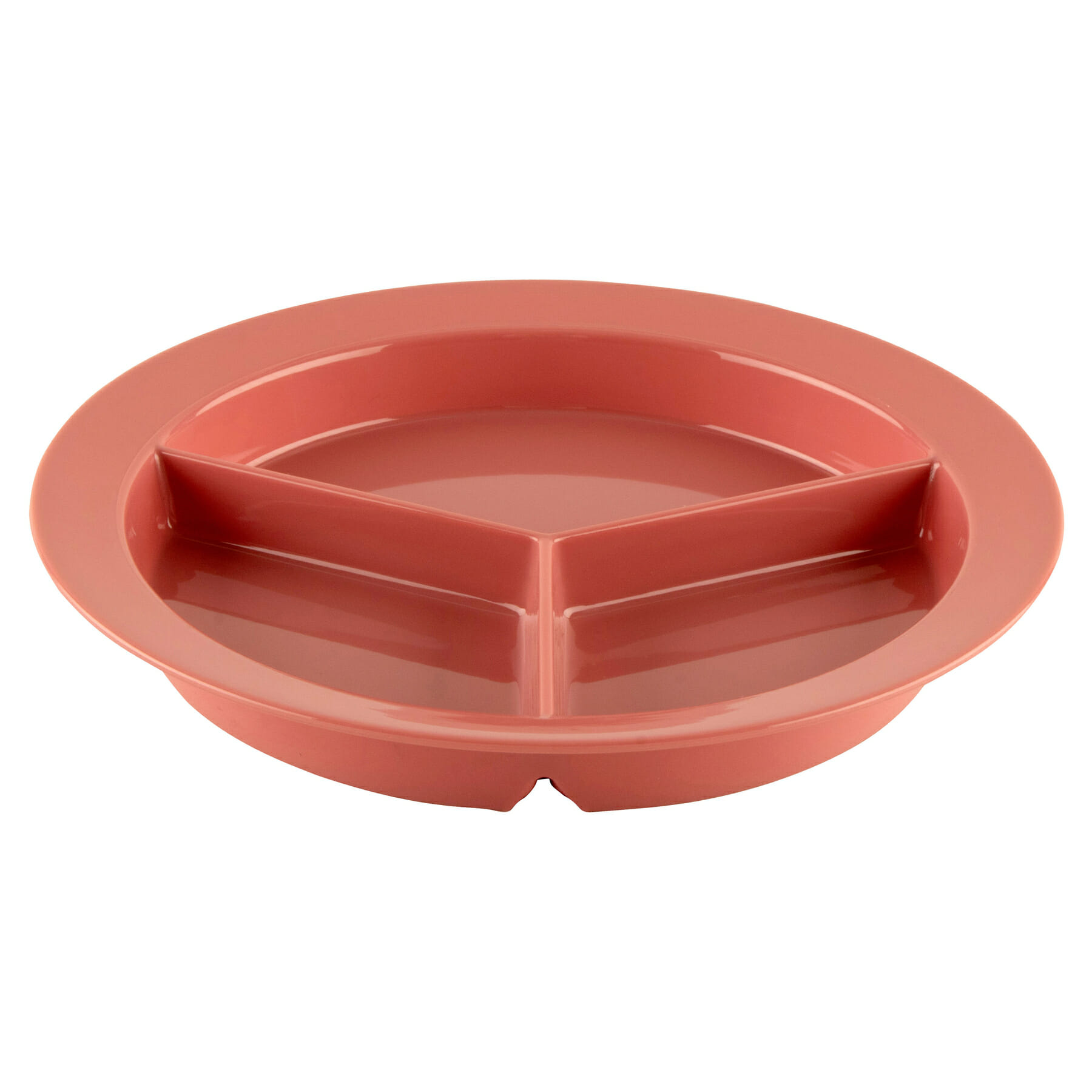 G.E.T. Enterprises P-1530-MAV Supermel 9" Round Mauve Polycarbonate Plate