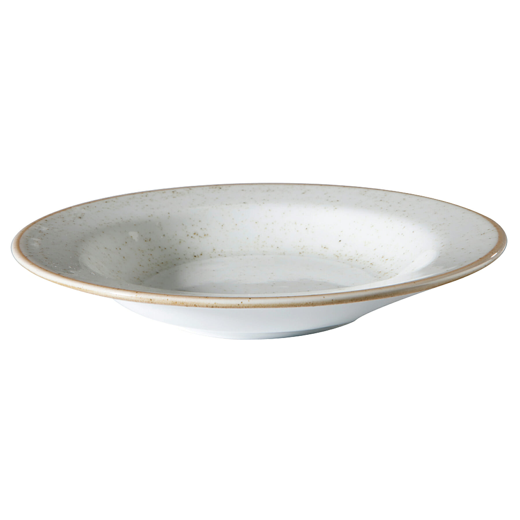 G.E.T. Enterprises PA1605703624 Corona Artisan Beige 9.7 oz. Round Beige Porcelain Bowl
