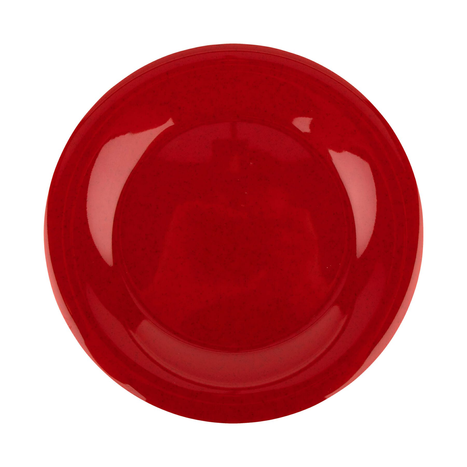 G.E.T. Enterprises WP-10-RSP Red Sensation 10-9/16" Round Red Melamine Plate