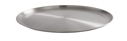American Metalcraft SSP12 12" Round Satin Stainless Steel Plate