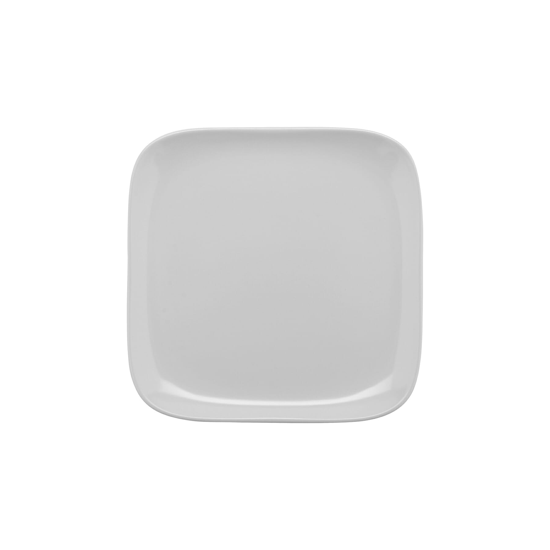 G.E.T. Enterprises CS-6116-W Siciliano 6" Square White Melamine Plate