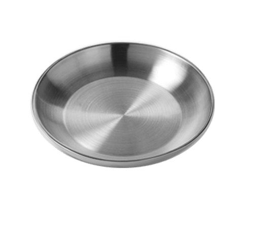 American Metalcraft DWSEA12 12" Round Double Wall Stainless Steel Seafood Tray