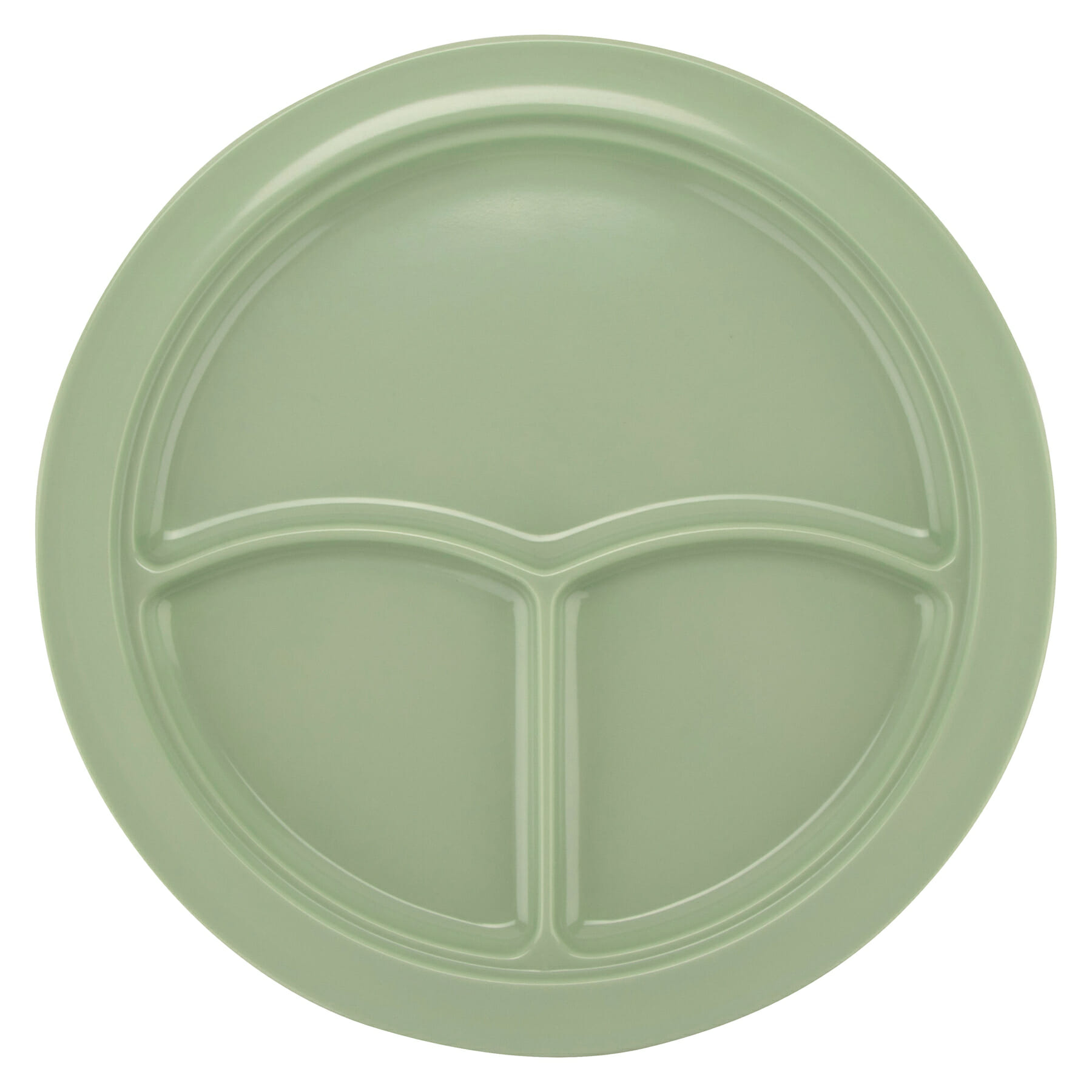 G.E.T. Enterprises CP-531-G Supermel 10" Round Green Melamine Plate