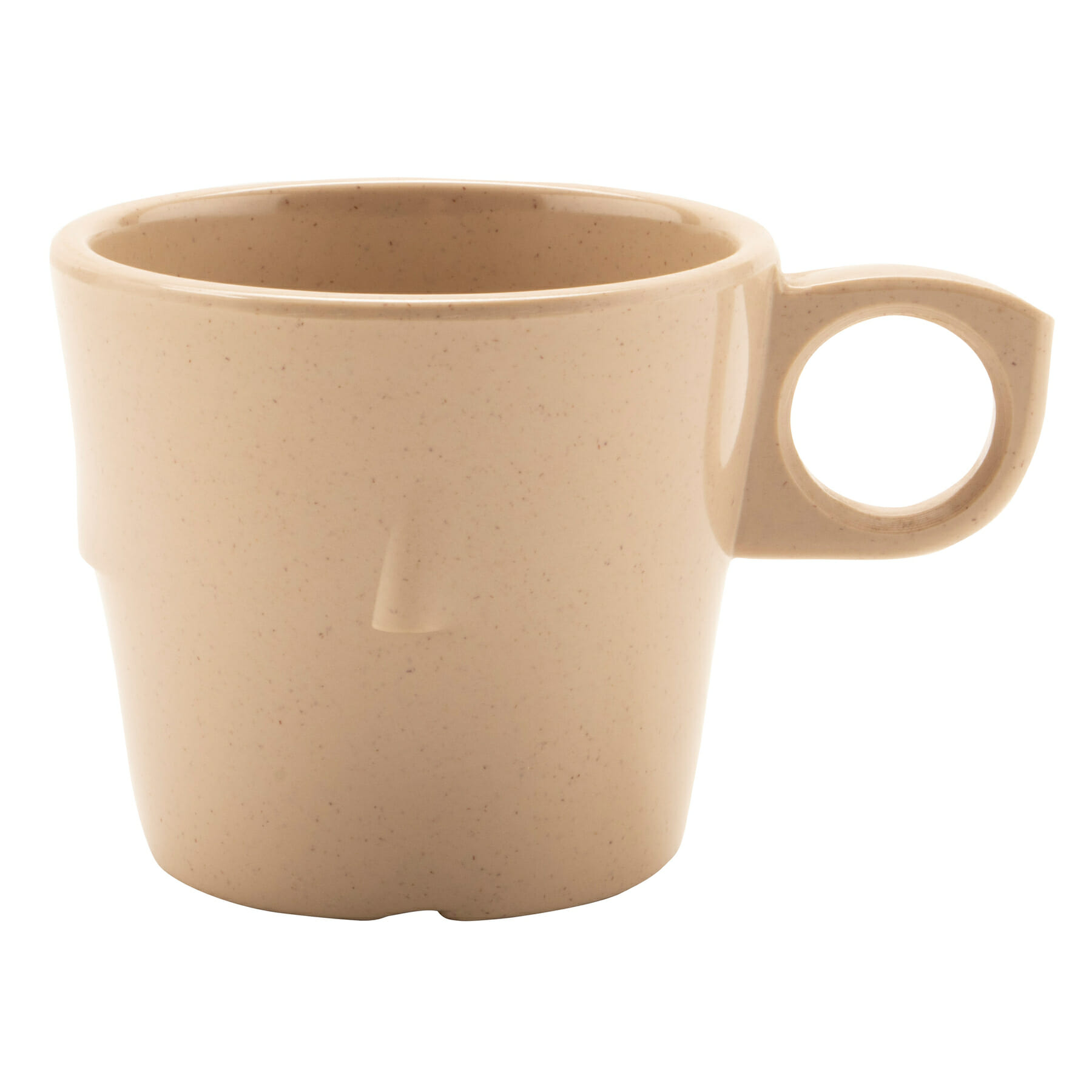G.E.T. Enterprises DC-101-S Supermel 7-1/2 oz. Sandstone Melamine Cup