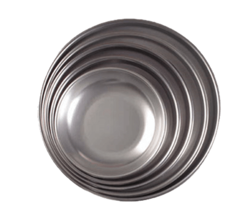 American Metalcraft SEA16 16" Round Aluminum Seafood Tray