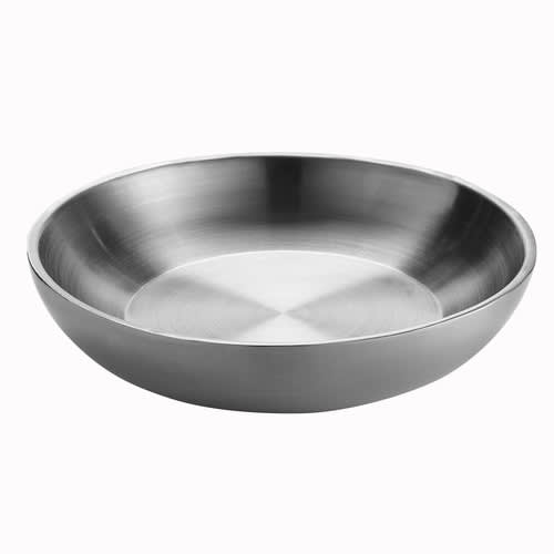 American Metalcraft DWSEA10 10" Round Double Wall Stainless Steel Seafood Tray