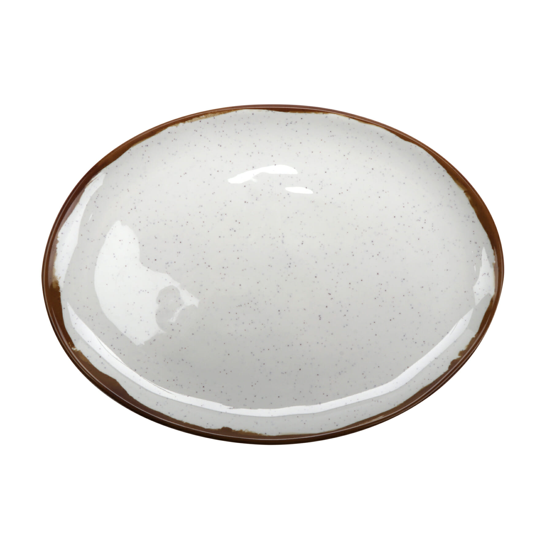 G.E.T. Enterprises CS-1511-RM Rustic Mill 15" Oval Melamine Platter