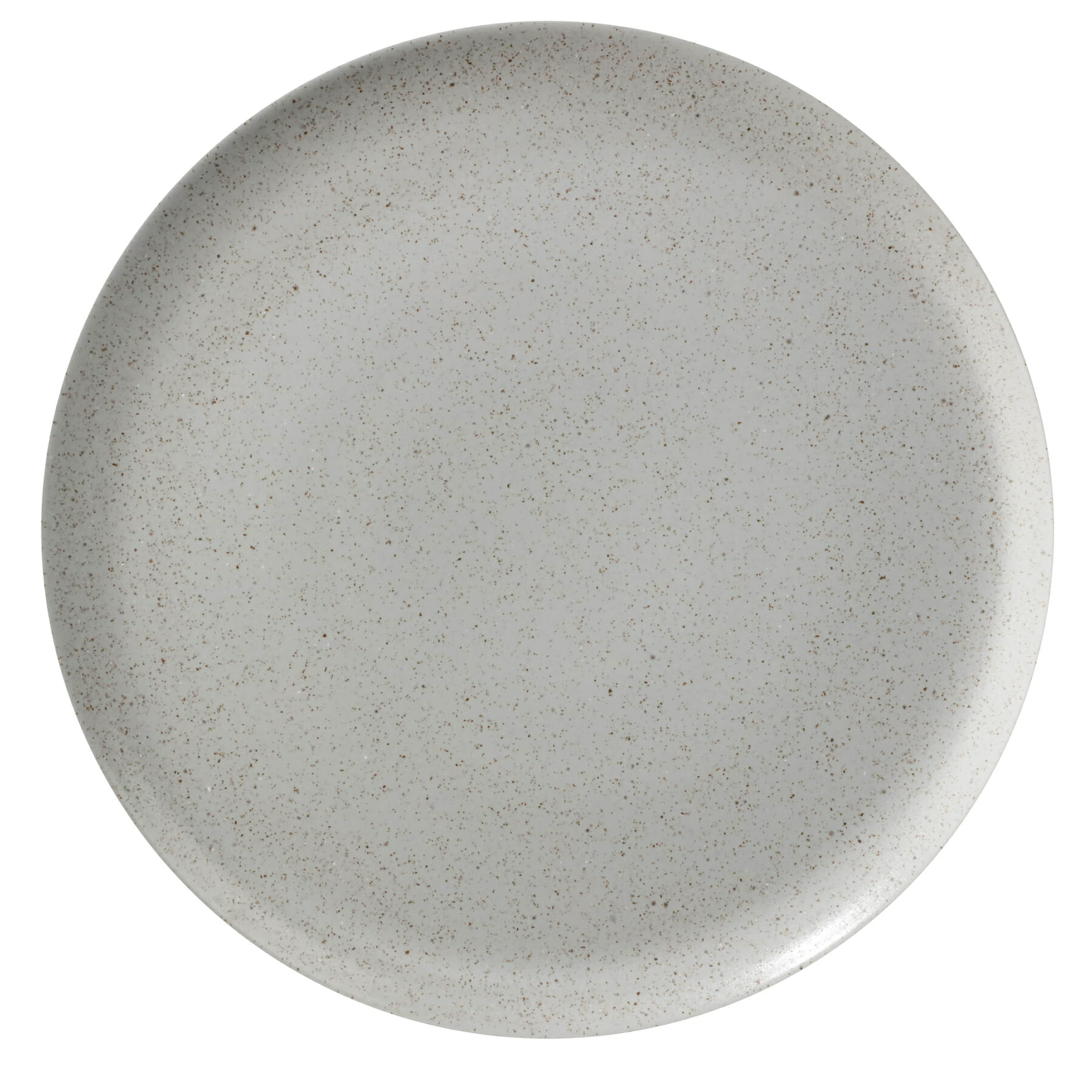 G.E.T. Enterprises PA1944712324 Corona Cosmos Moon 9" Round Gray Porcelain Plate
