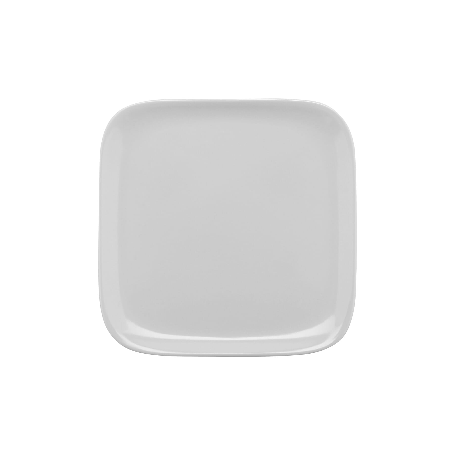 G.E.T. Enterprises CS-6115-W Siciliano 5" Square White Melamine Plate