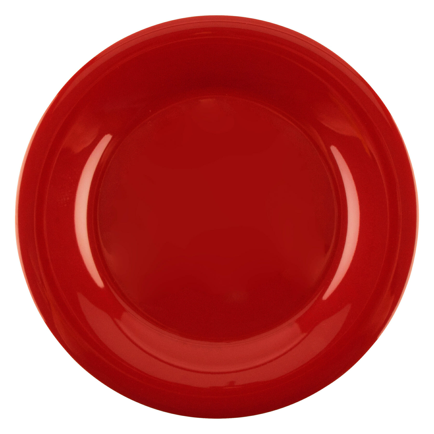 G.E.T. Enterprises WP-5-CR Diamond Harvest 5-5/8" Round Cranberry Melamine Plate