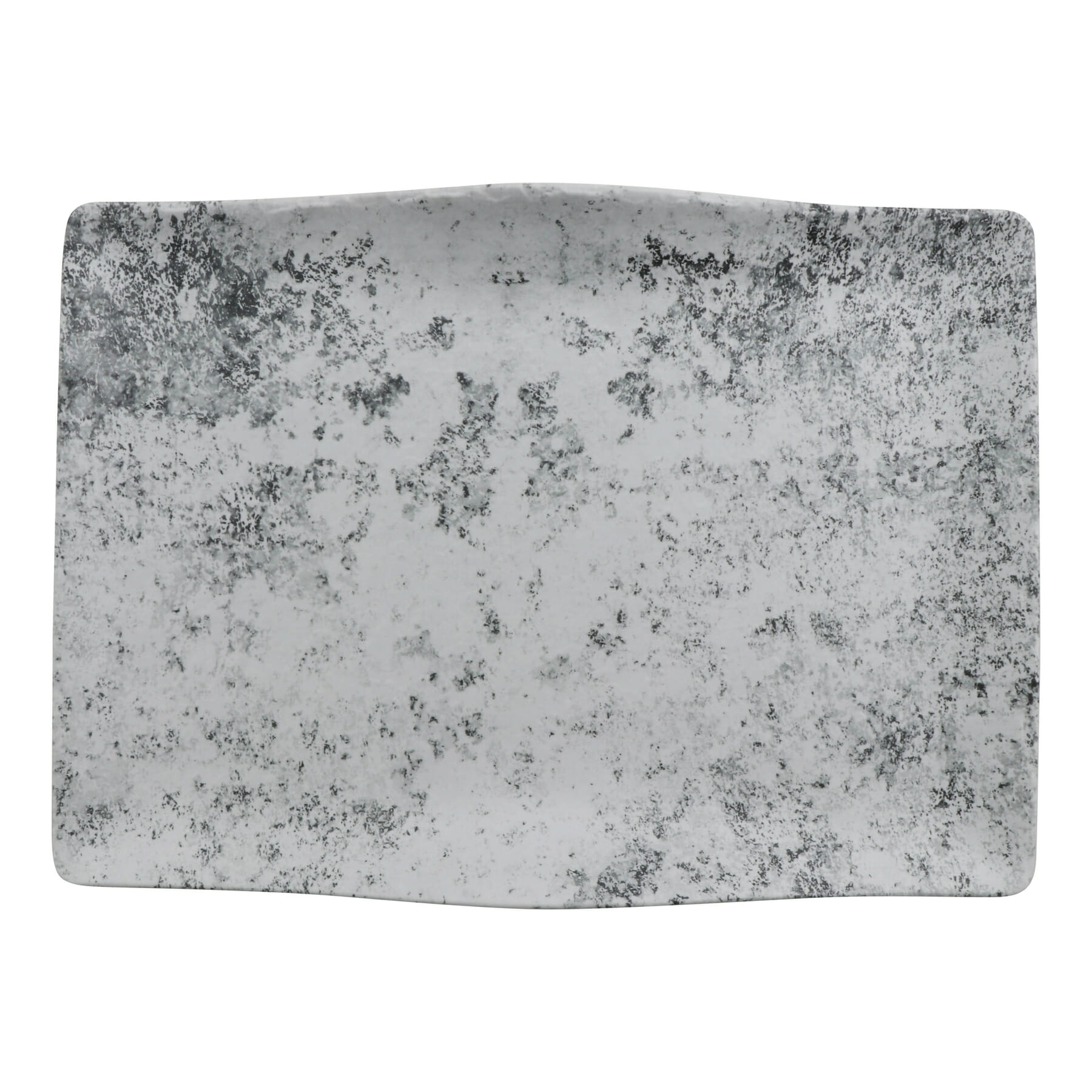 G.E.T. Enterprises RFS302 Cheforward Endure 17.3" Rectangle Pebble Melamine Platter