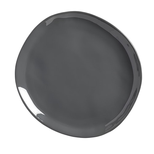 American Metalcraft CP10ST 11-1/8" Round Storm Melamine Crave Coupe Plate