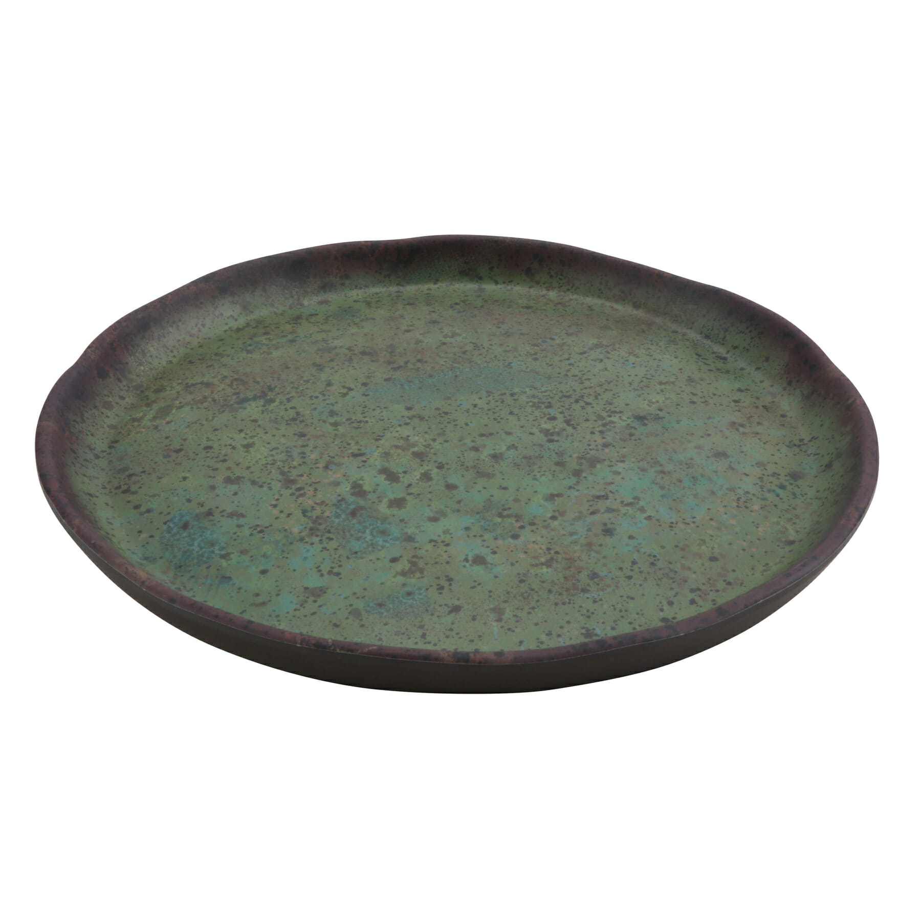 G.E.T. Enterprises 21141-SP Cheforward Savor 10" Round Spruce Melamine Plate
