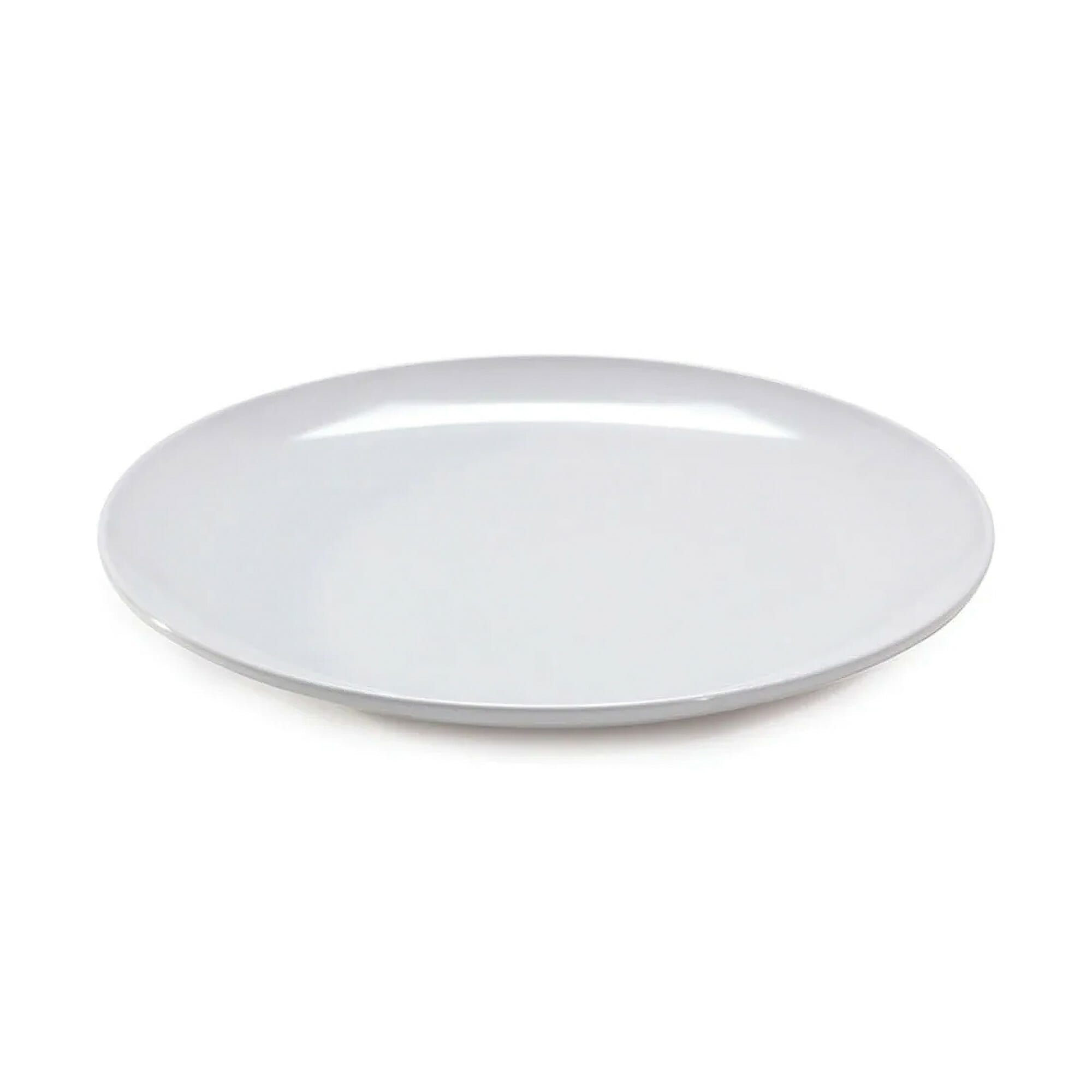 G.E.T. Enterprises ML-243-W Siciliano 23-7/8" Round White Melamine Plate