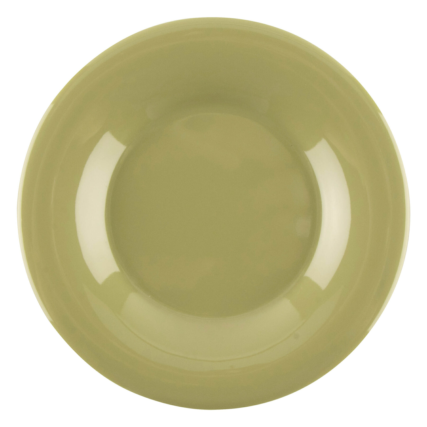 G.E.T. Enterprises WP-10-AV Diamond Harvest 10-9/16" Round Avocado Melamine Plate