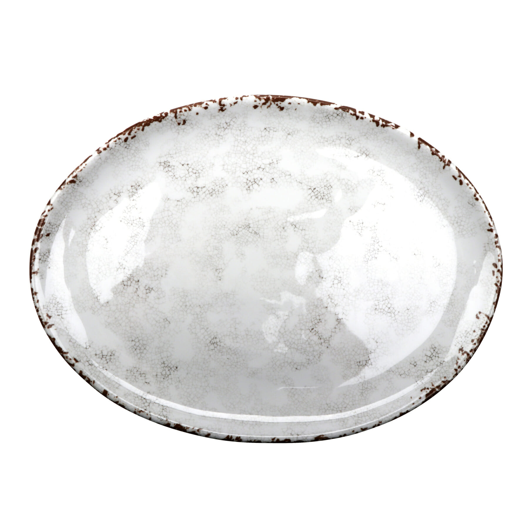 G.E.T. Enterprises CS-1511-FM French Mill 15" Oval French Mill Melamine Platter