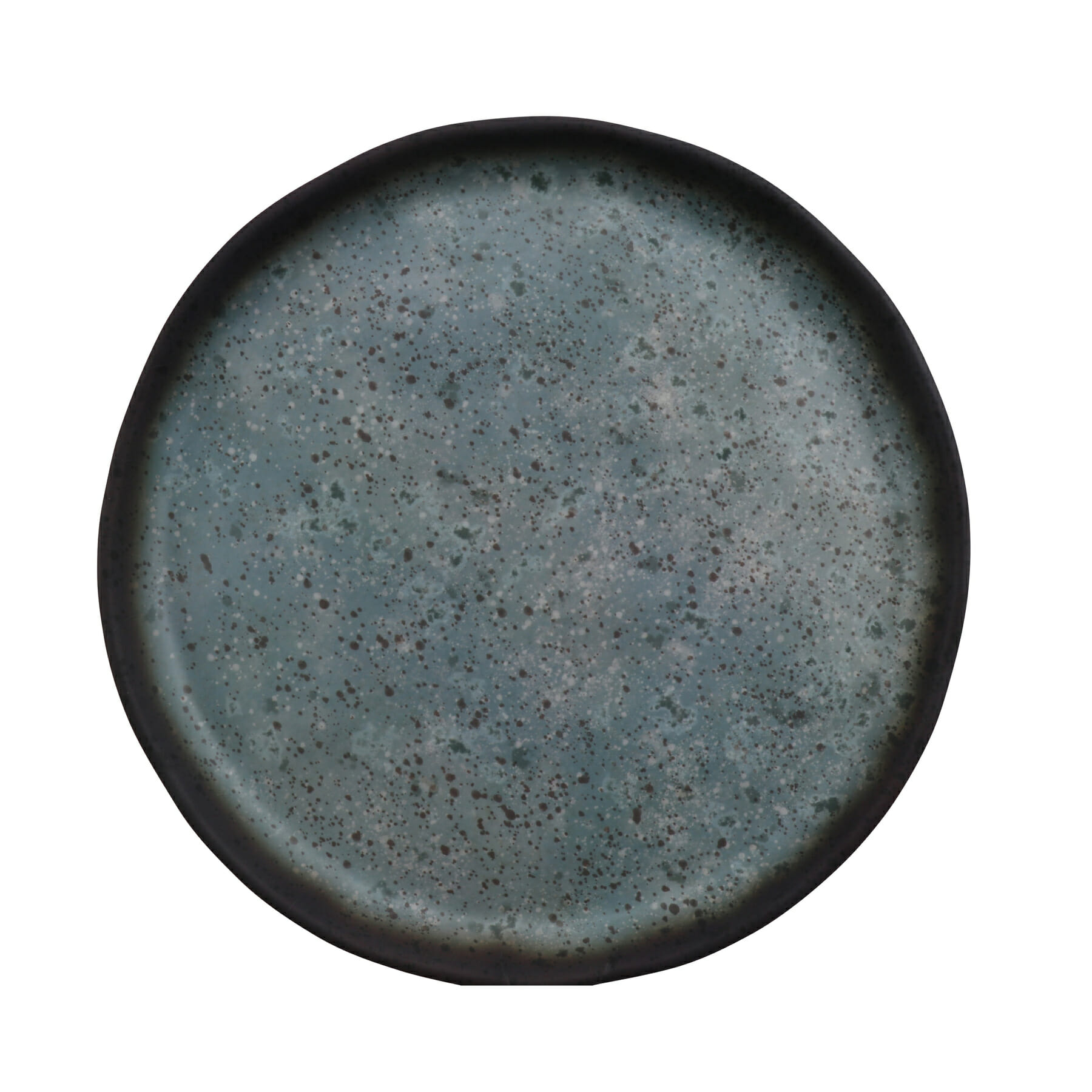 G.E.T. Enterprises 21141-REB Cheforward Savor 10" Round Robin Egg Blue Melamine Plate