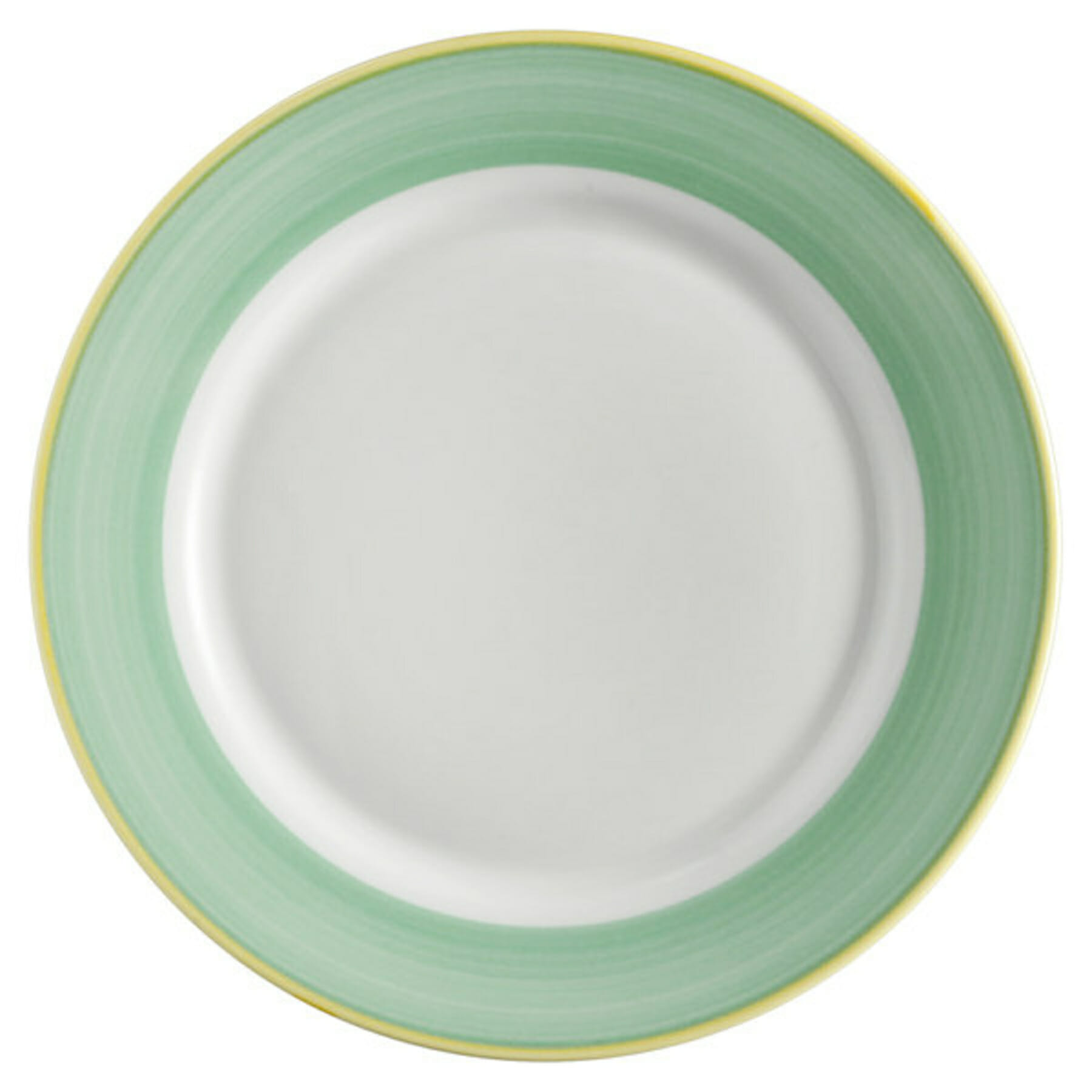 G.E.T. Enterprises PA1603902524 Corona Calypso 9-13/16" Round Green Porcelain Plate