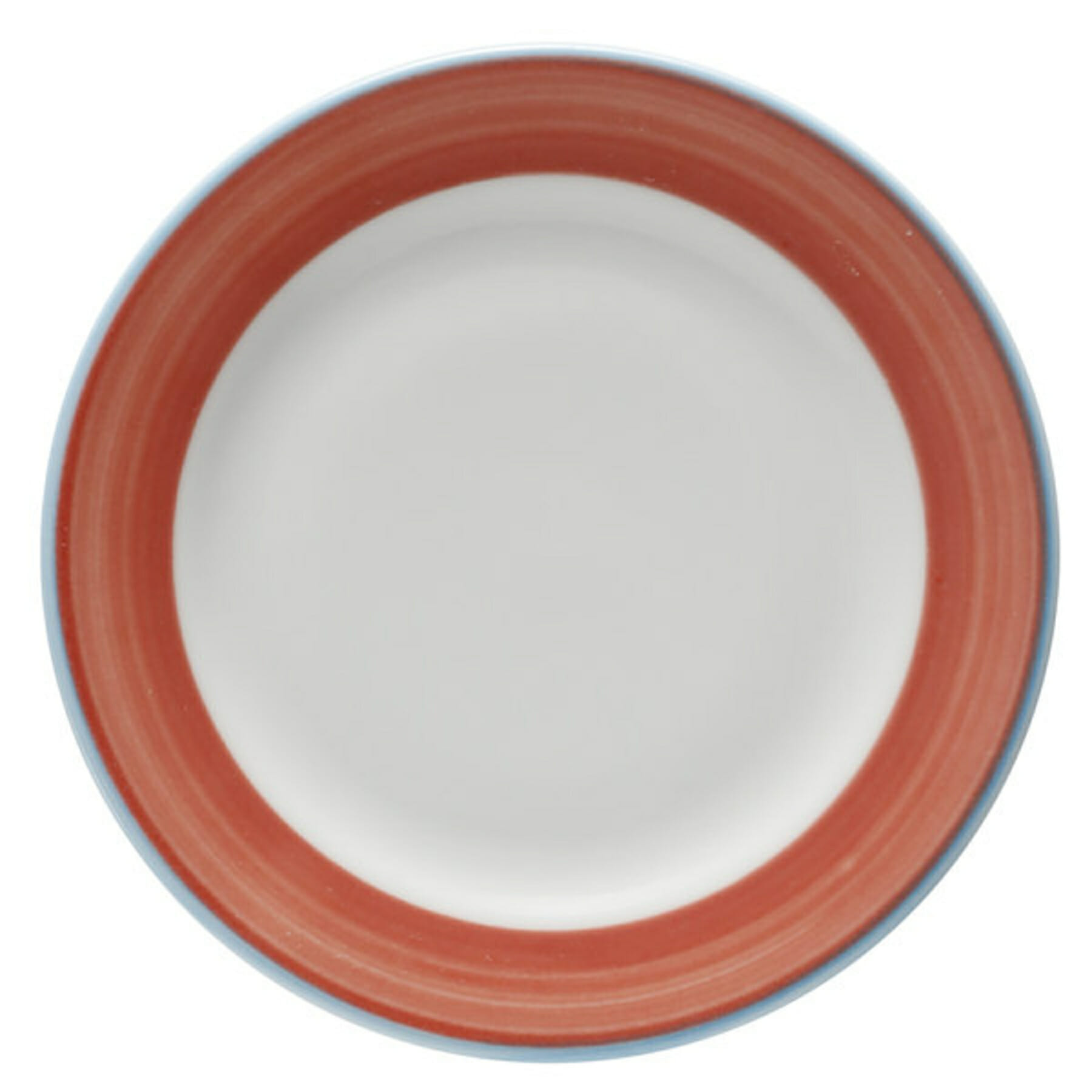 G.E.T. Enterprises PA1602901524 Corona Calypso 7-3/16" Round Coral Porcelain Plate
