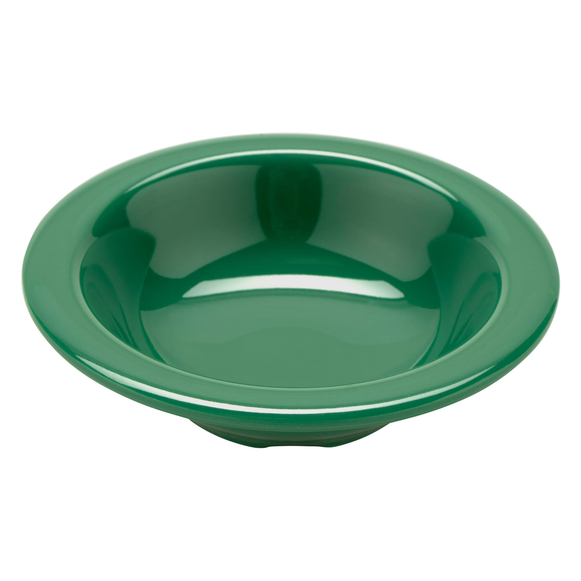 G.E.T. Enterprises B-454-FG Diamond Mardi Gras 4.5 oz. Round Rainforest Green Melamine Bowl