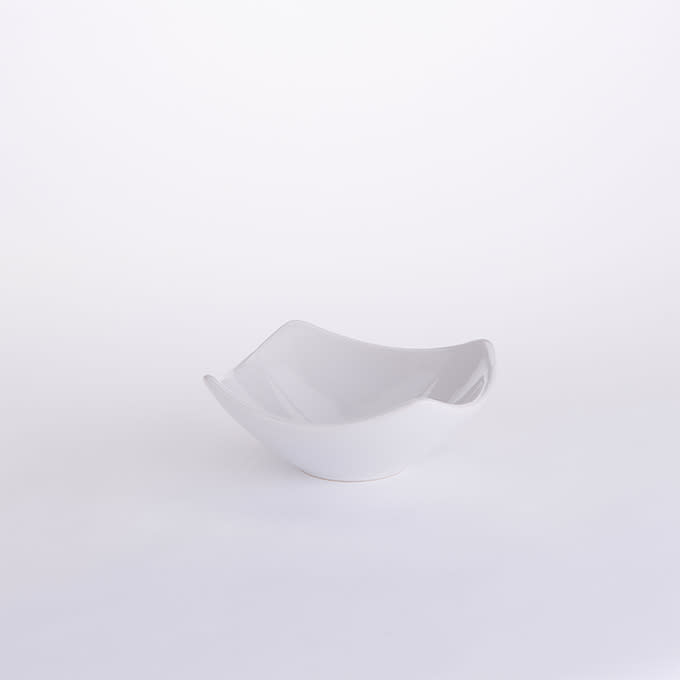 American Metalcraft SQND7 20 oz. White Ceramic Squound™ Bowl