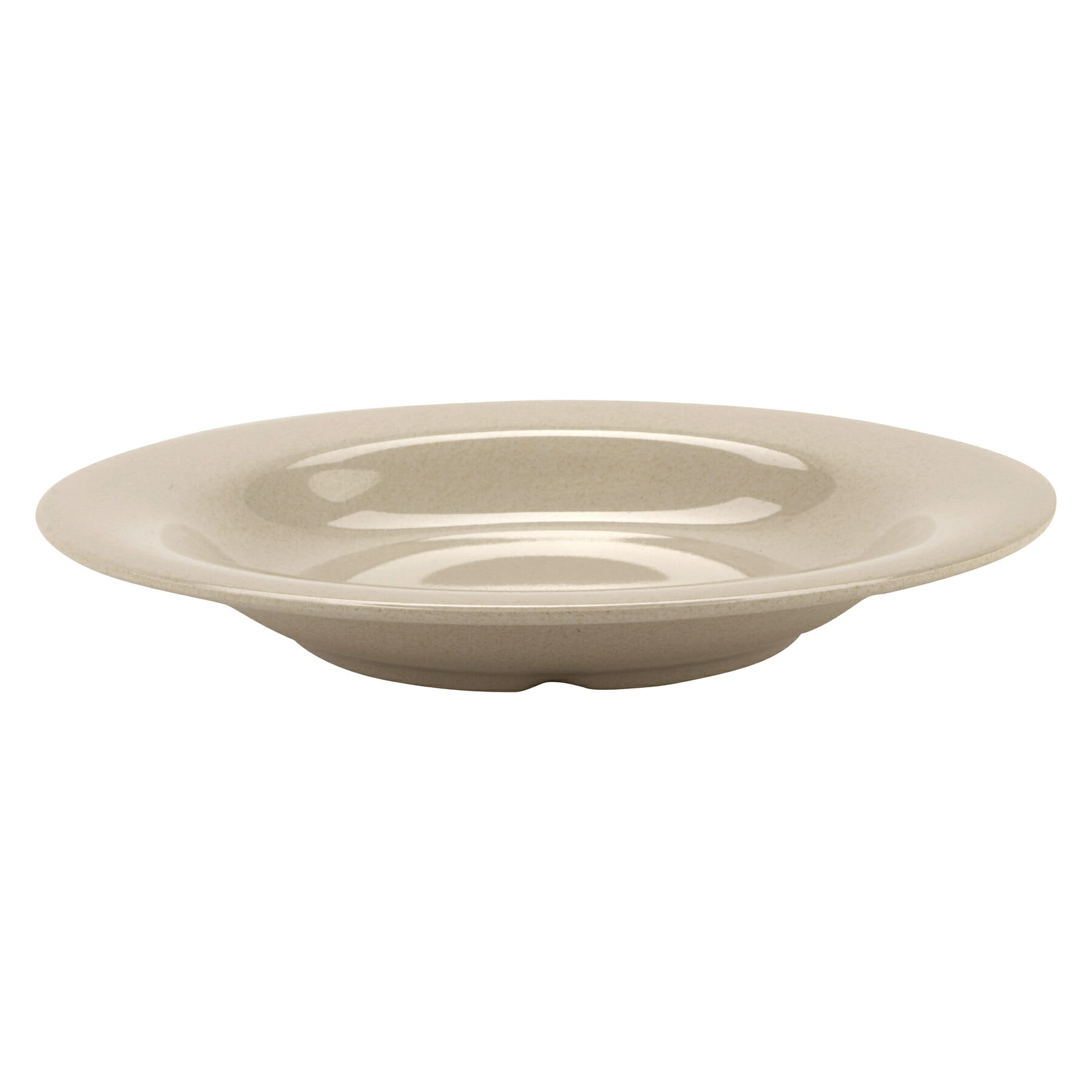 G.E.T. Enterprises BAM-1139 Bamboomel 13 oz. Round Tan Bamboo Melamine Bowl