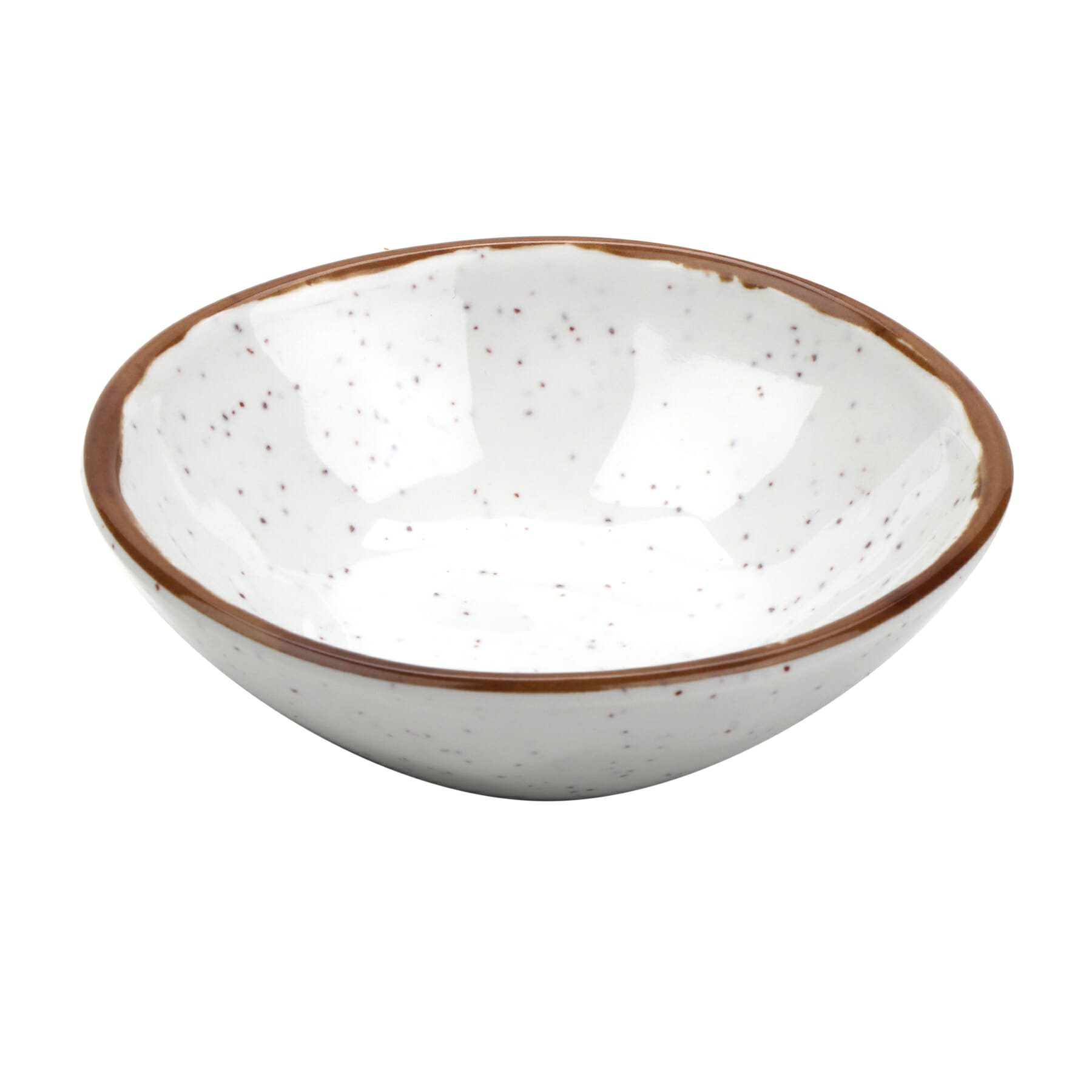 G.E.T. Enterprises B-5-RM Rustic Mill 5 oz. Round Melamine Bowl