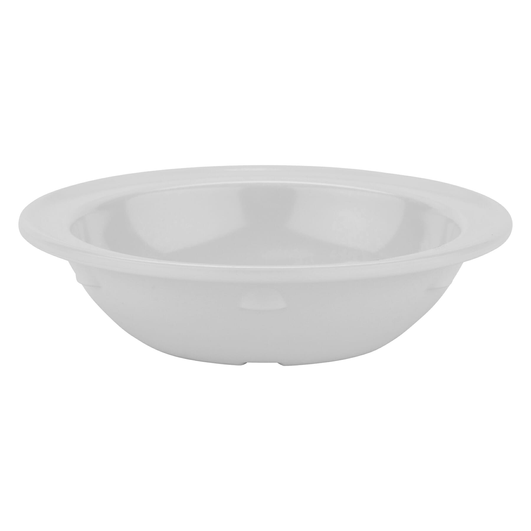 G.E.T. Enterprises DN-350-W Supermel 5 oz. Round White Melamine Bowl