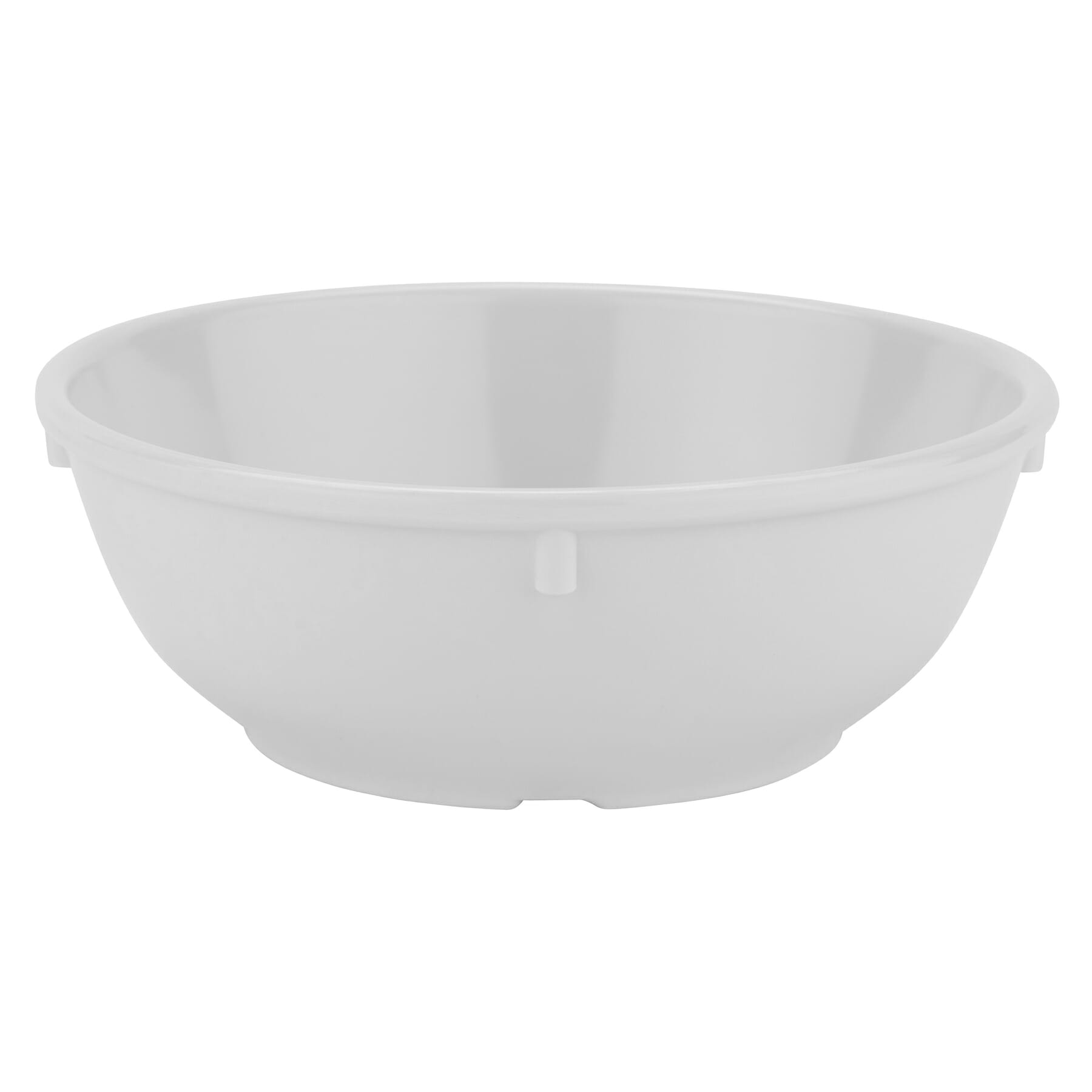 G.E.T. Enterprises DN-317-W Supermel 13 oz. Round White Melamine Bowl