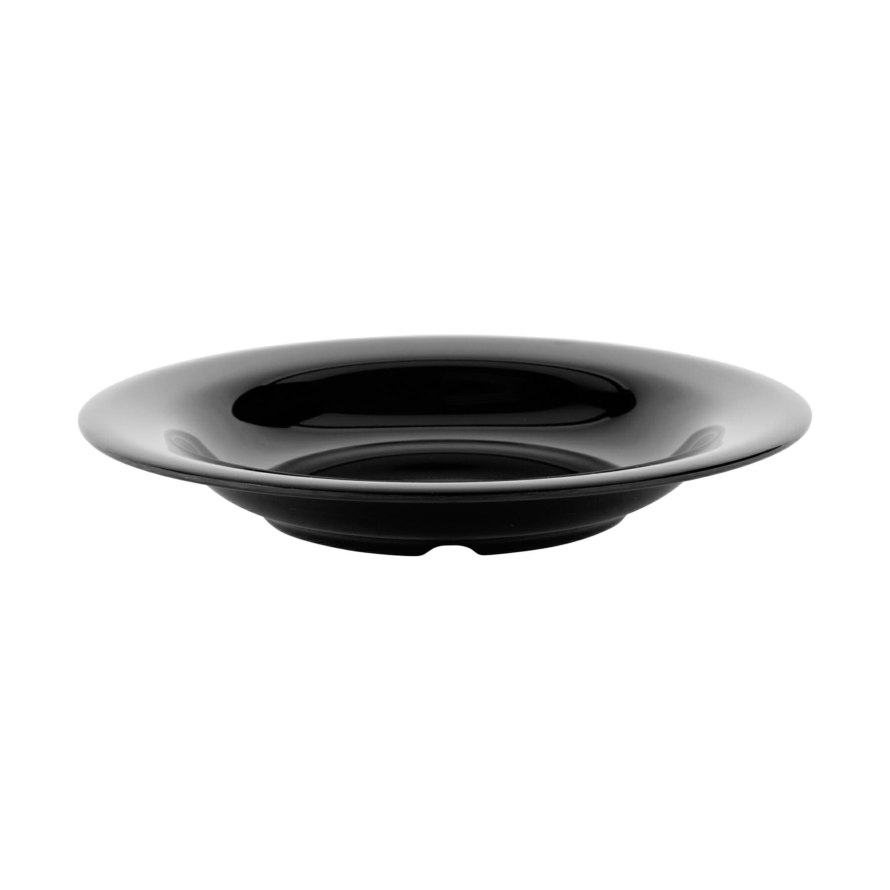 G.E.T. Enterprises B-139-BK Black Elegance 13 oz. Round Black Melamine Bowl