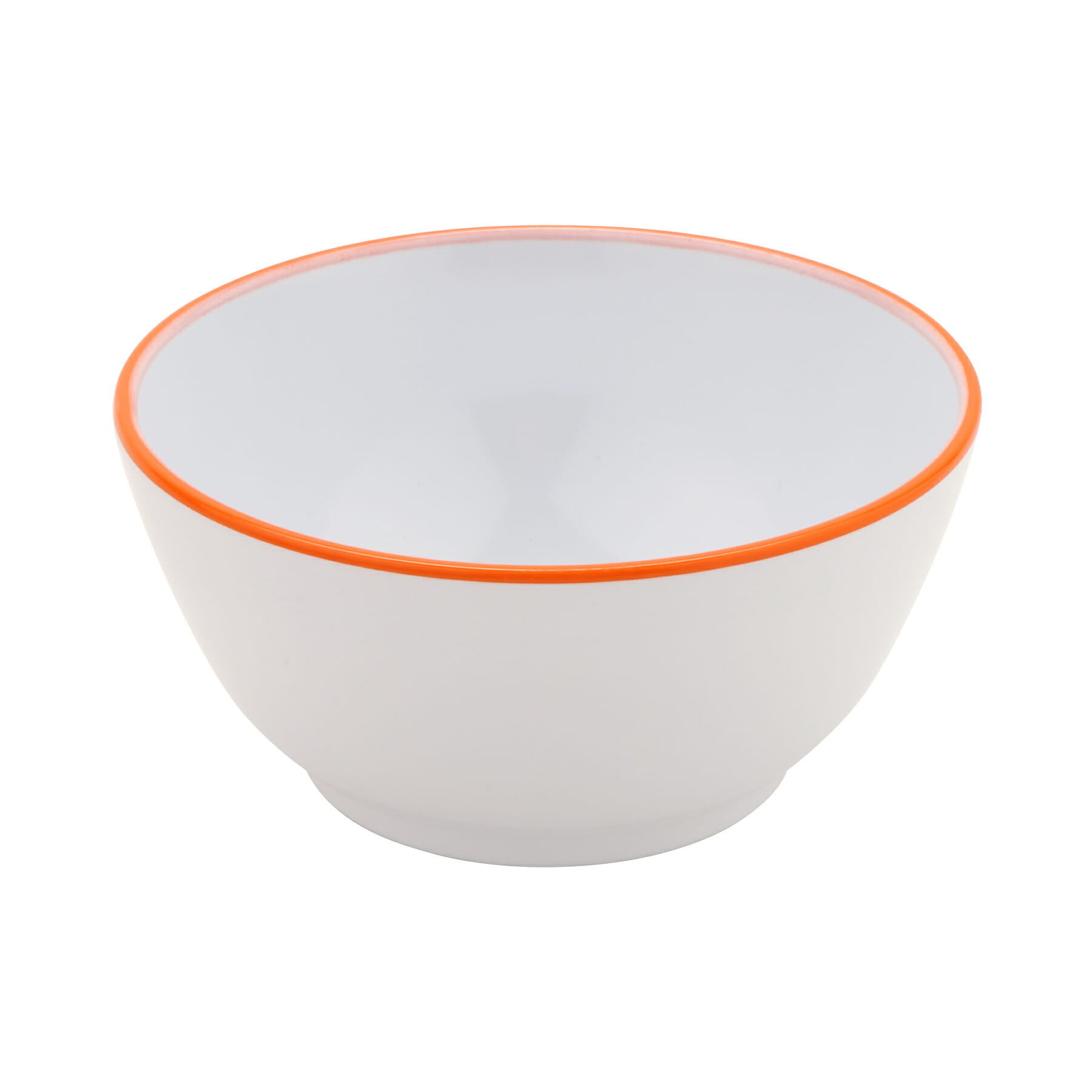 G.E.T. Enterprises B-44-TG Settlement Oasis 10 oz. Round Tangerine Melamine Bowl