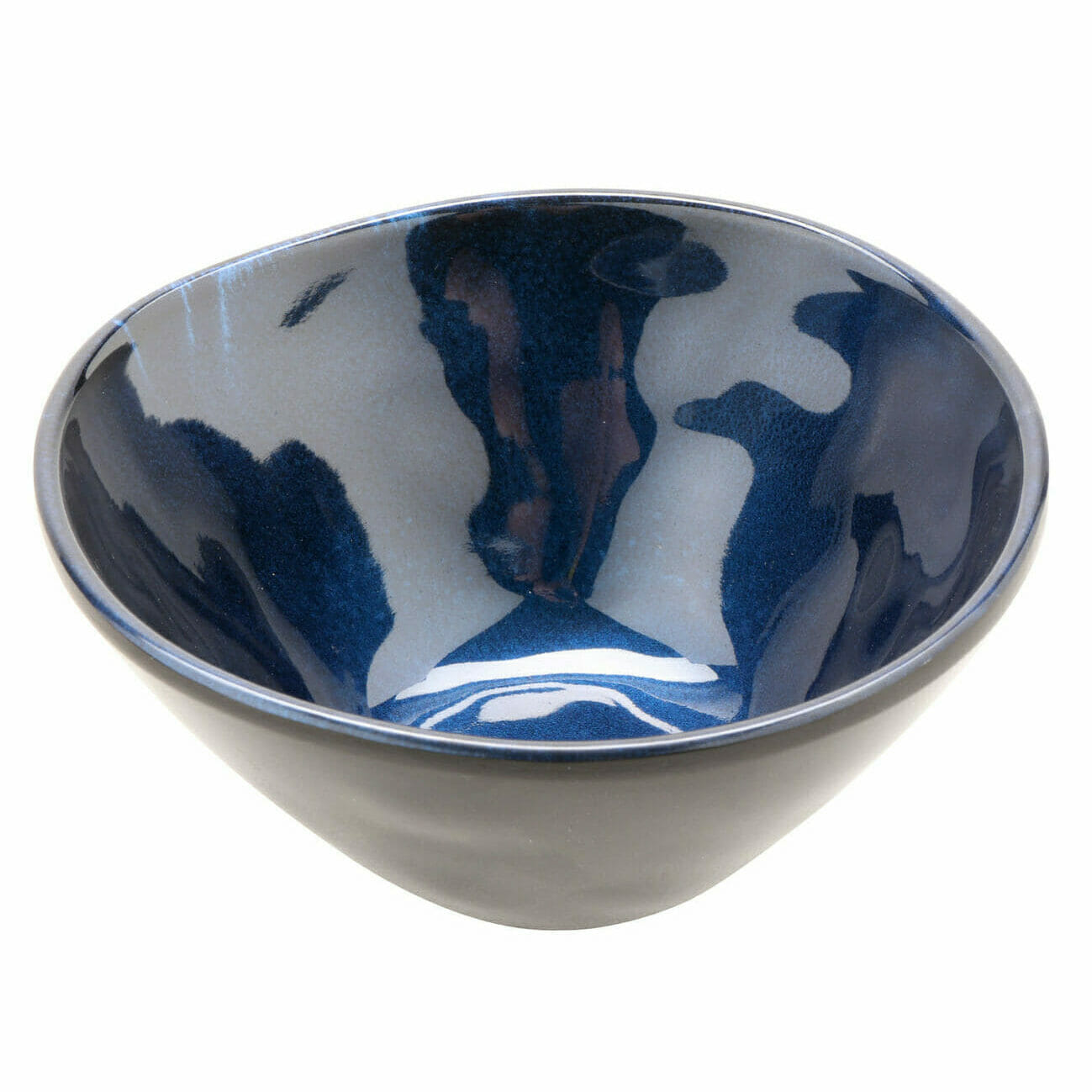 G.E.T. Enterprises B-8-CSB Cosmo 8 oz. Round Cosmo Blue Melamine Bowl