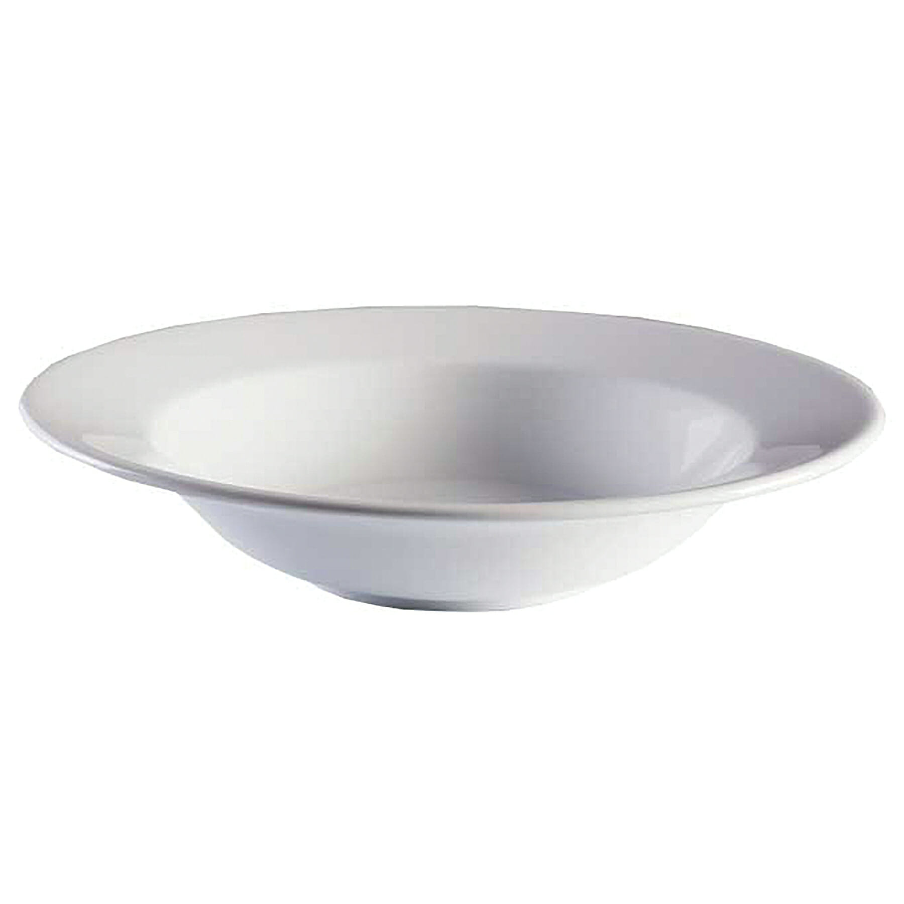 G.E.T. Enterprises PA1101903712 Corona Actualite 18.2 oz. Round Bright White Porcelain Bowl