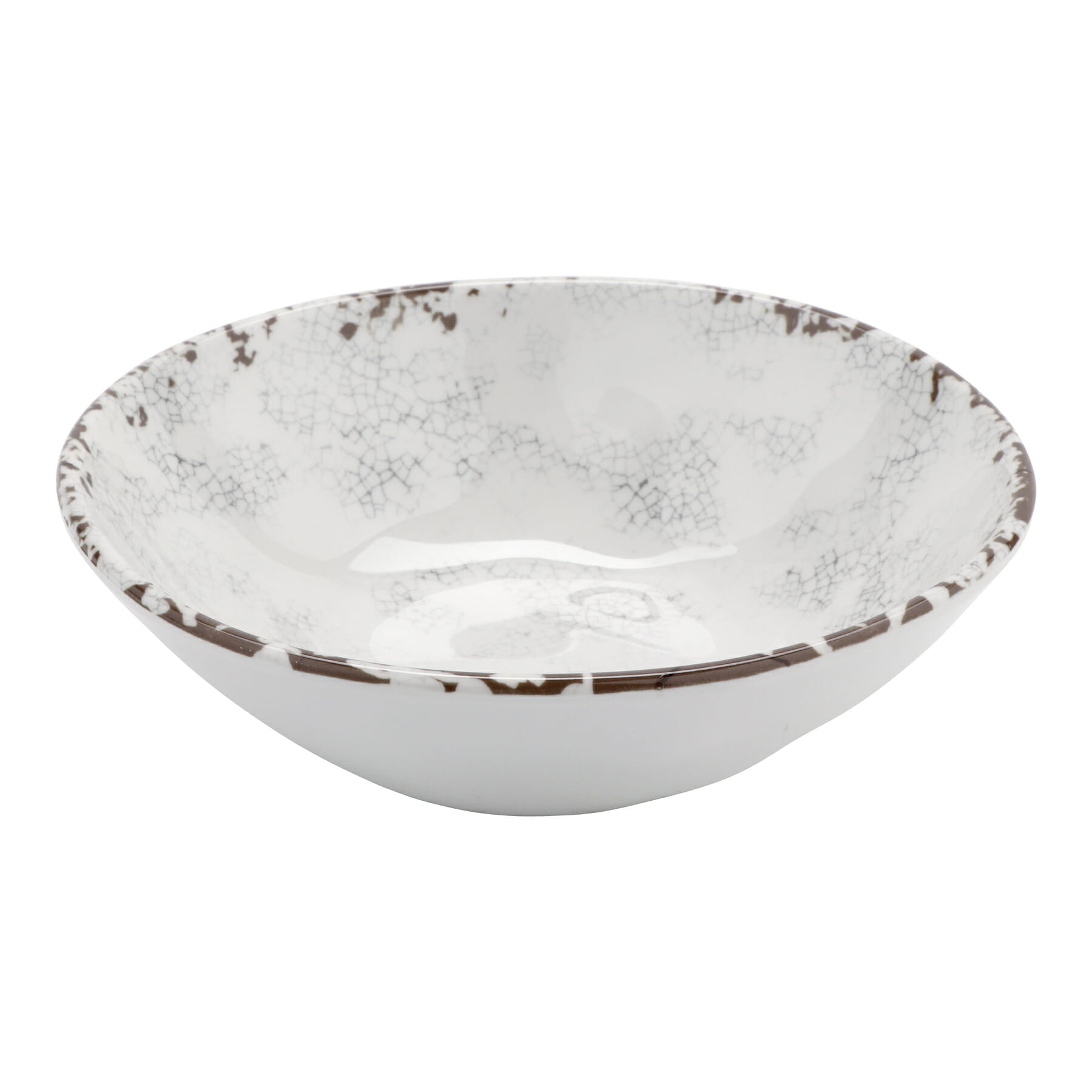 G.E.T. Enterprises B-18-FM French Mill 16 oz. Round French Mill Melamine Bowl
