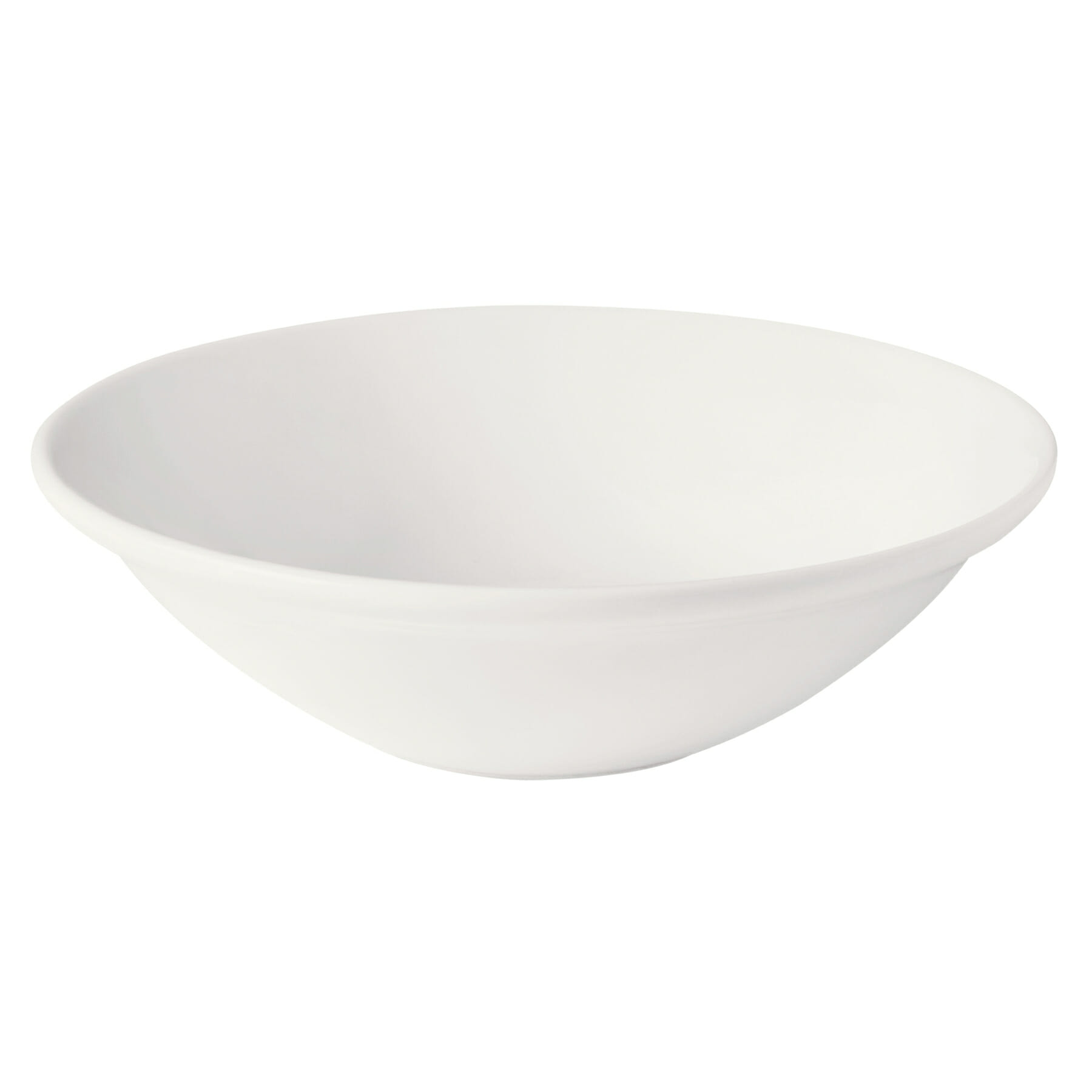 G.E.T. Enterprises PA1101903224 Corona Actualite 15.5 oz. Round Bright White Porcelain Bowl